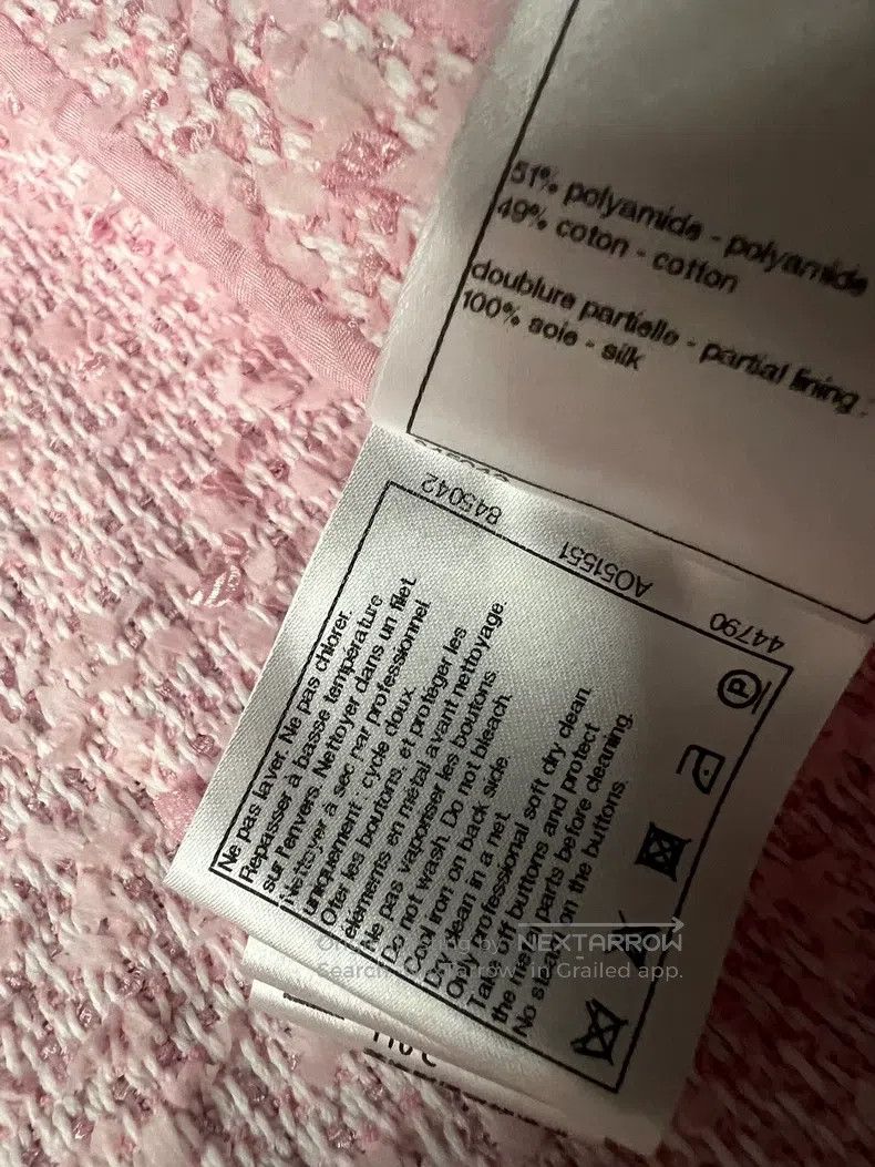 Chanel Chanel 21c cherry blossom pink jacket Size XXS / US 00 / IT 34 - 5 Thumbnail