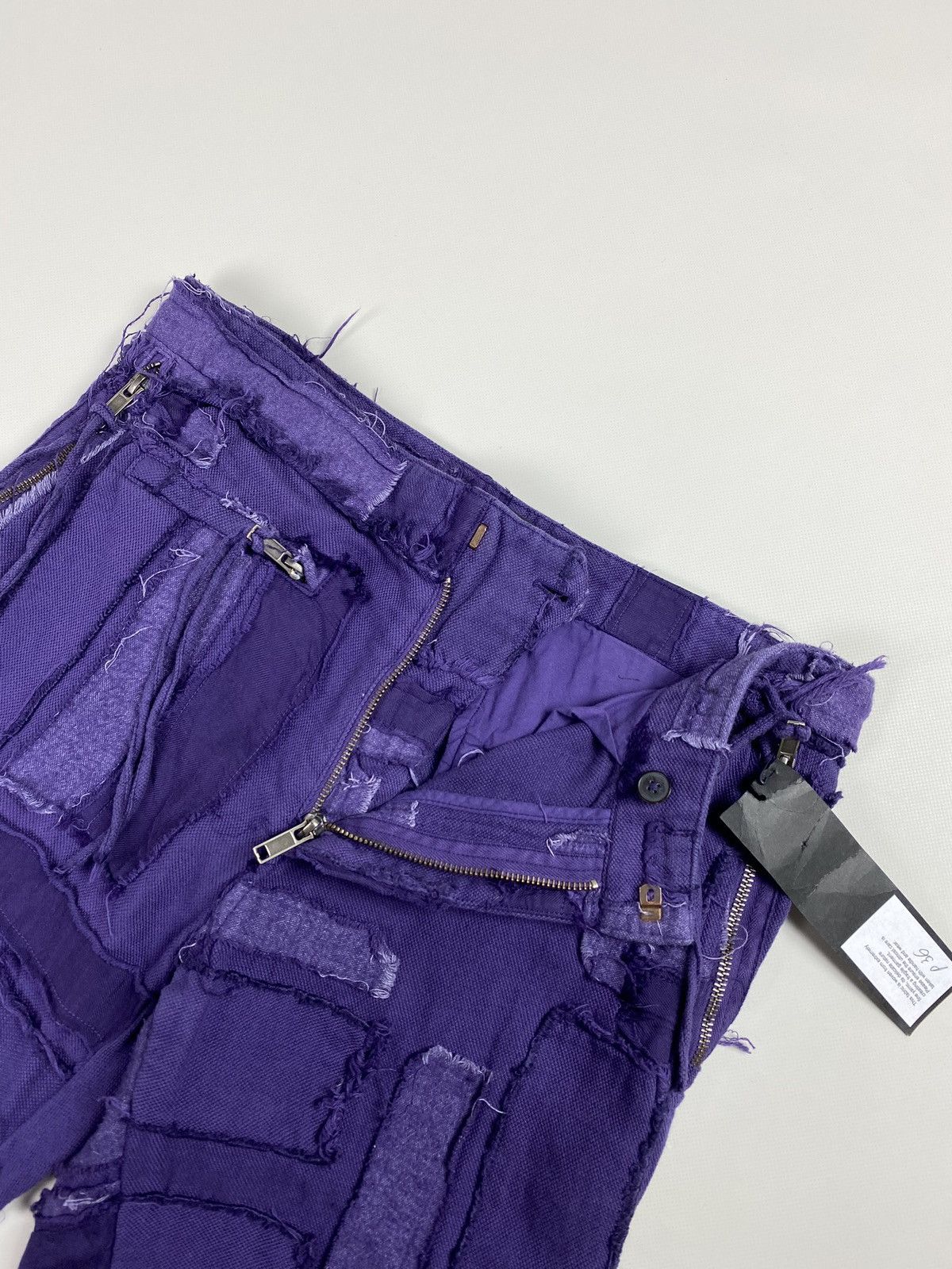 Haider Ackermann BNWT! Haider Ackermann ladies patchwork cropped pants Size 25" / US 0 / IT 36 - 15 Thumbnail