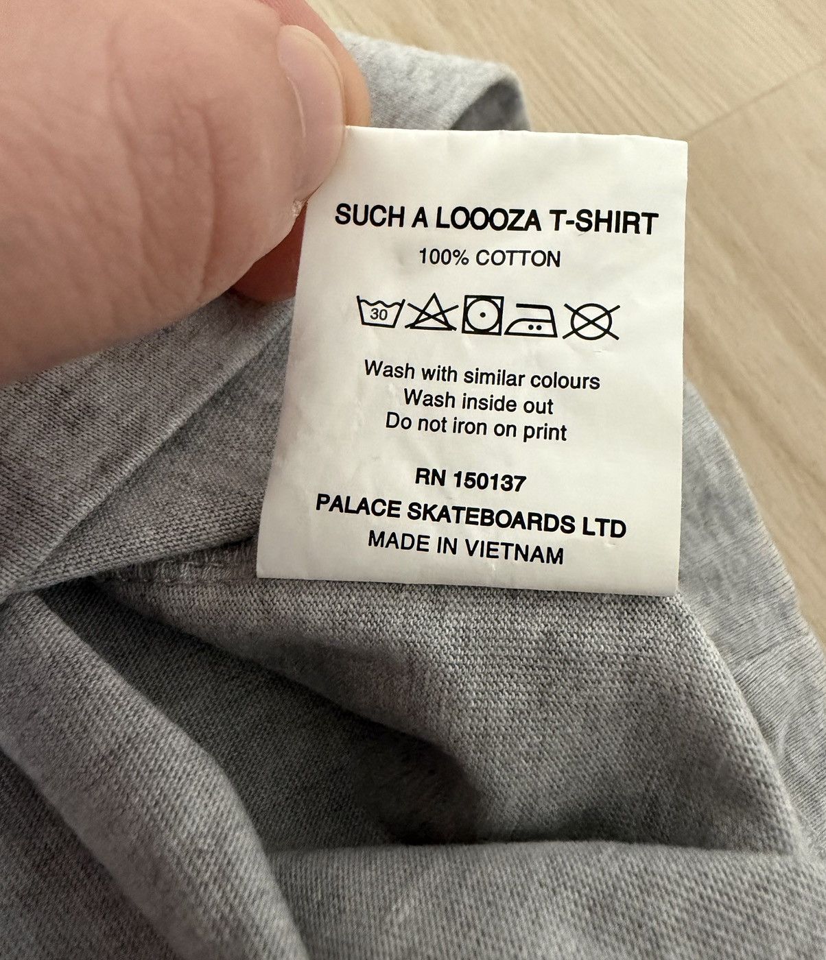 Palace Palace FW21 Such A Loooza Tee Grey Marl Size US XL / EU 56 / 4 - 9 Thumbnail
