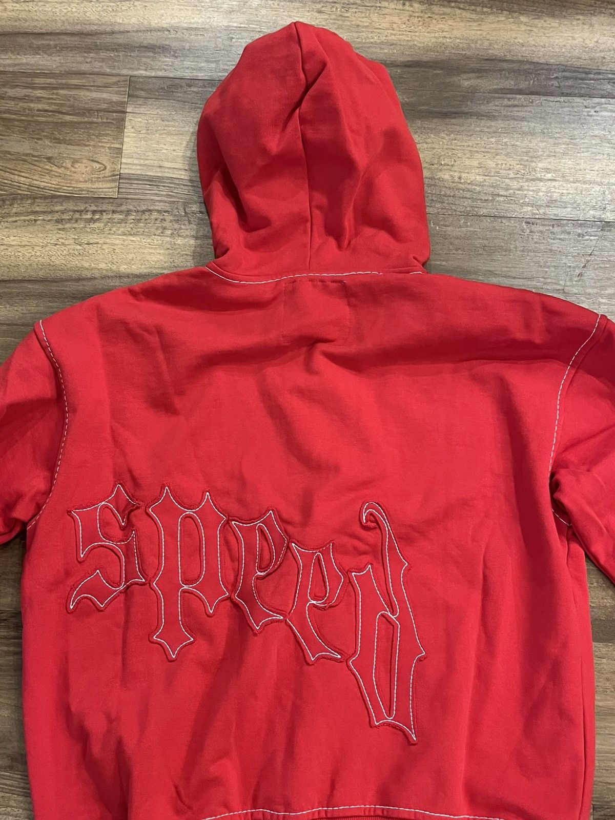 Godspeed Godspeed zip up hoodie red size small new, tags Size US S / EU 44-46 / 1 - 4 Thumbnail