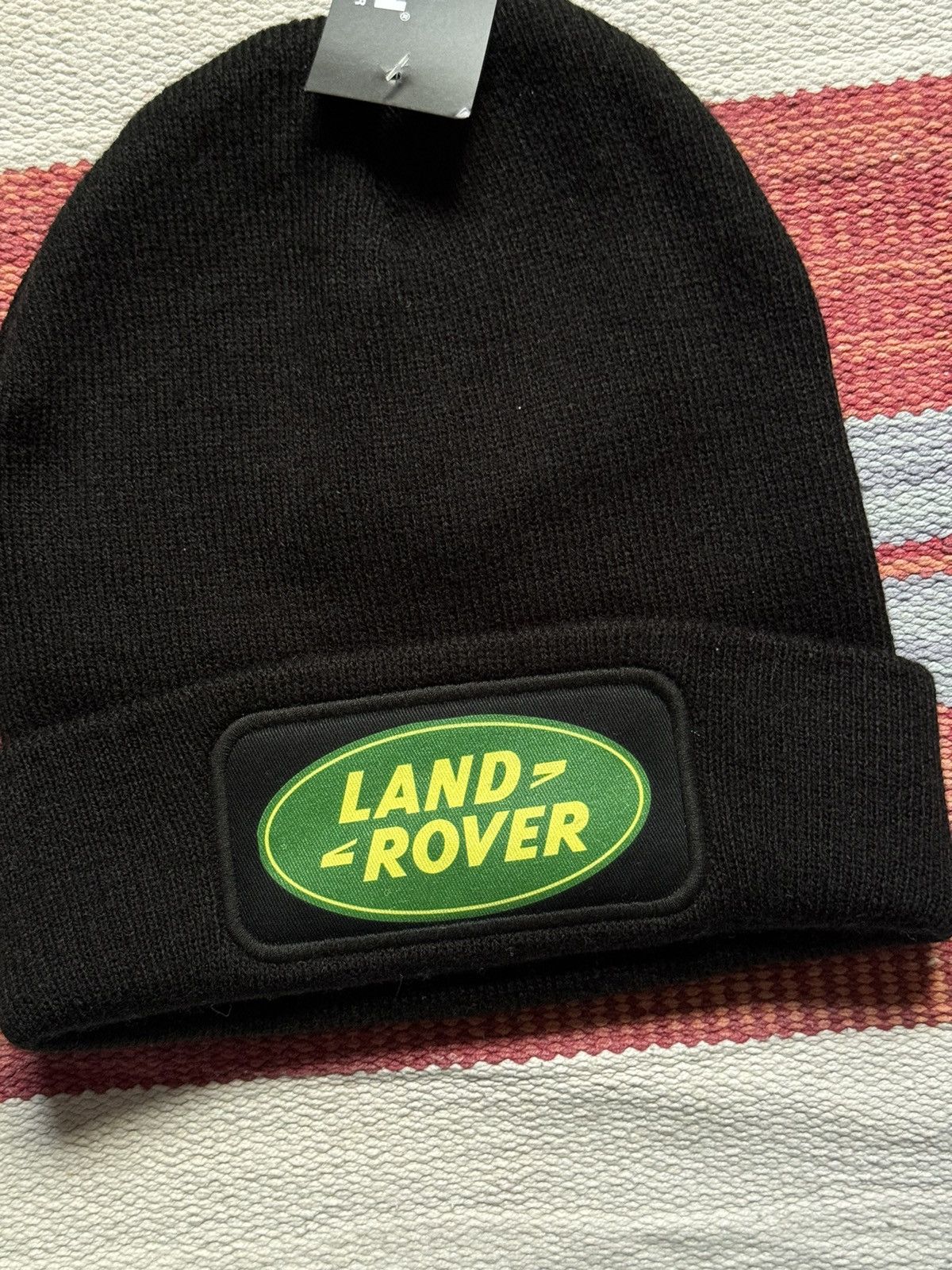 Vintage Vintage Land Rover y2k Formula 1 Racing Beanie Size ONE SIZE - 2 Thumbnail