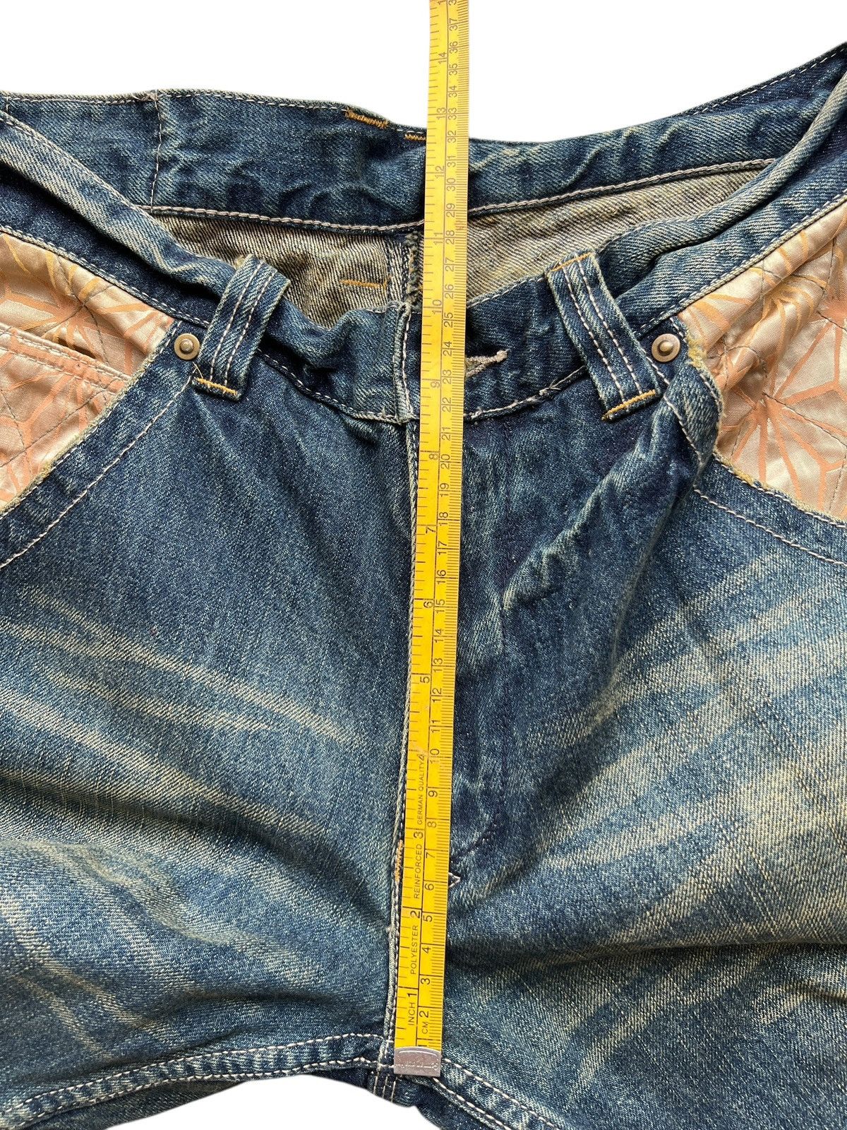 Japanese Brand Vintage Sukajan Japan Carpenter Denim Jeans 33x33 Size US 33 - 13 Thumbnail