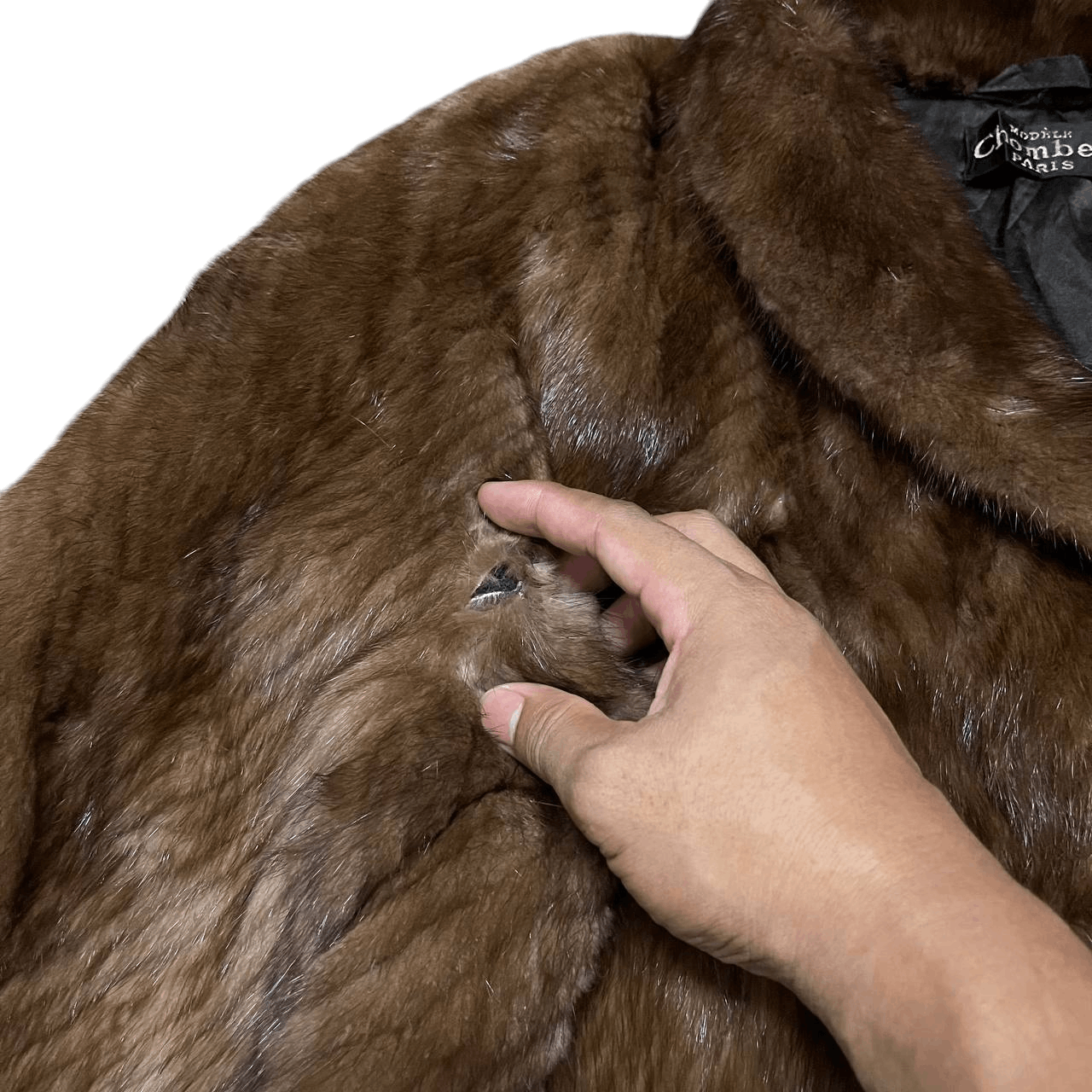 Sagafurs Vintage Chombert Paris Mink Fur Coat Size US M / EU 48-50 / 2 - 7 Thumbnail