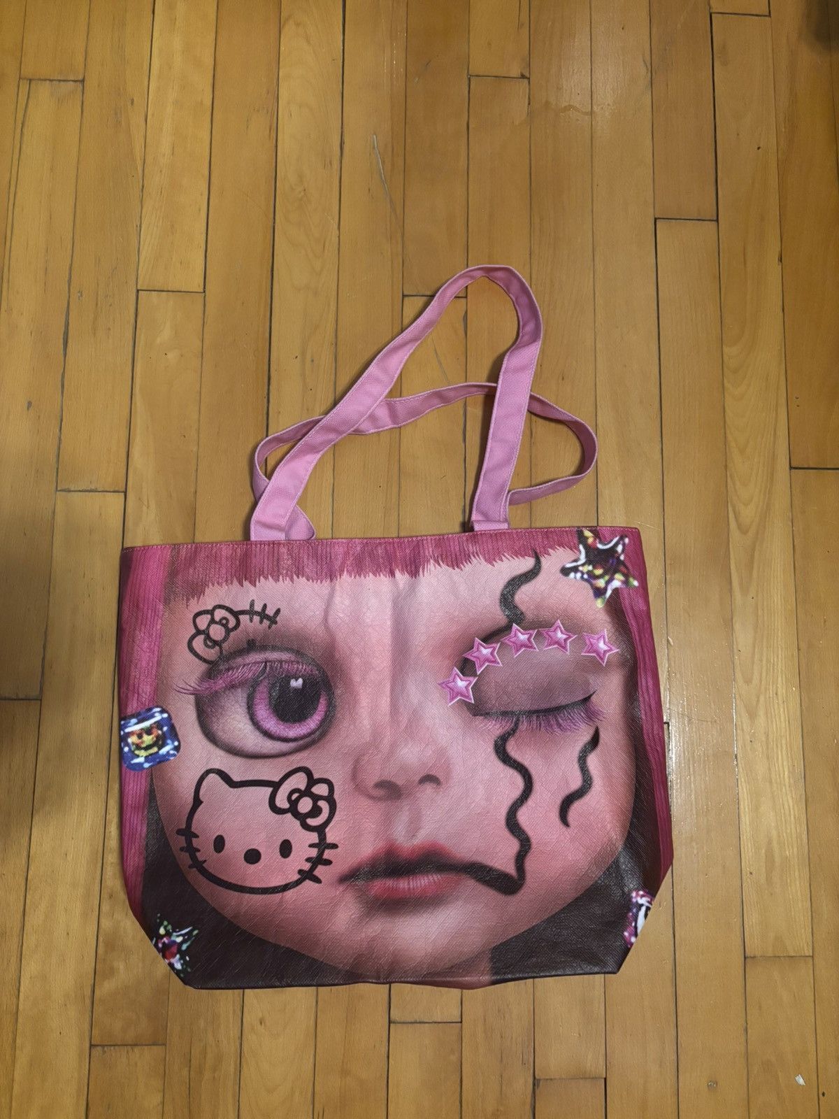 Other Creepy doll/Hello kitty tote bag Size ONE SIZE - 1 Thumbnail