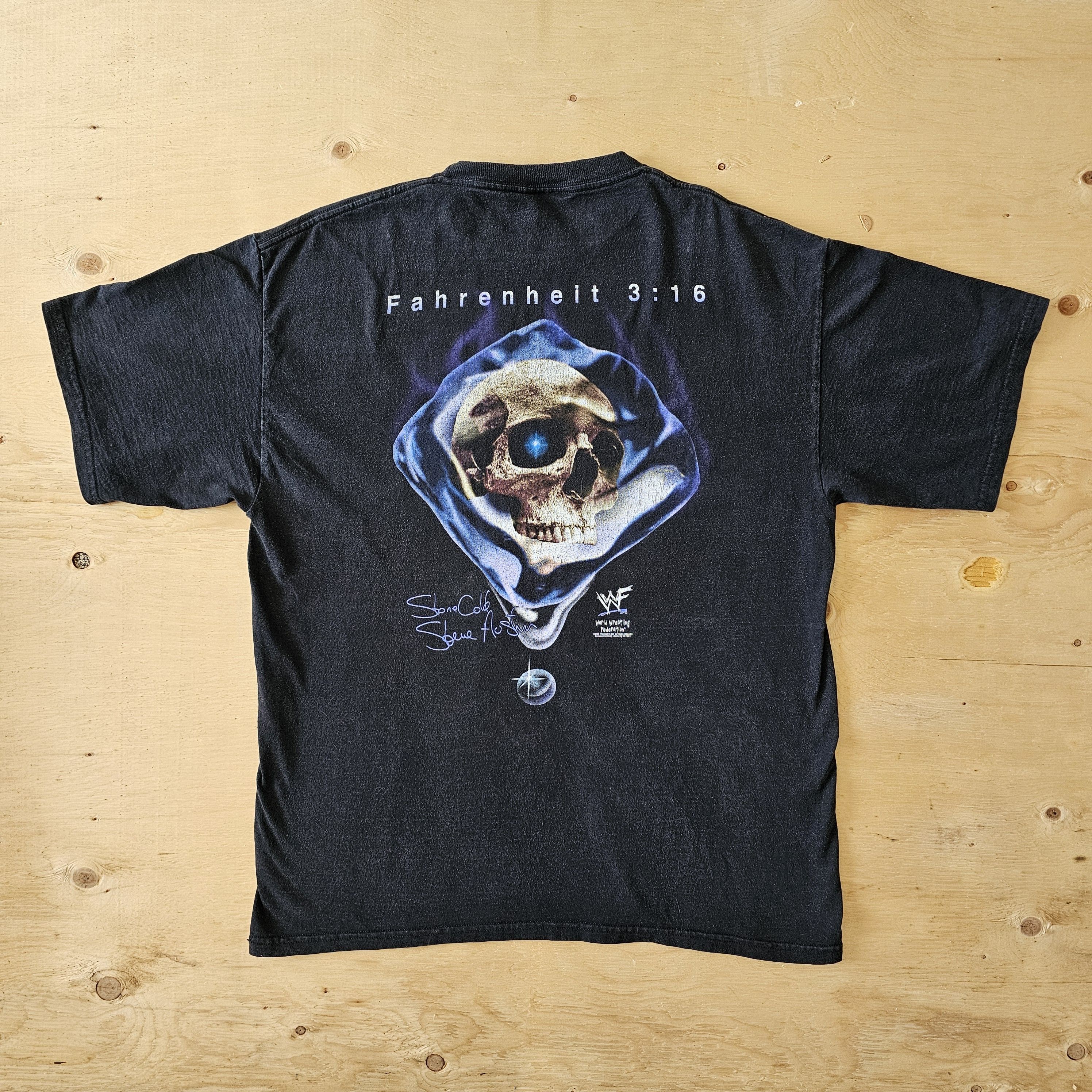 WWE × WWF Vintage 1999 WWF Stone Cold Steve Austin tee shirt Size US L / EU 52-54 / 3 - 1 Thumbnail