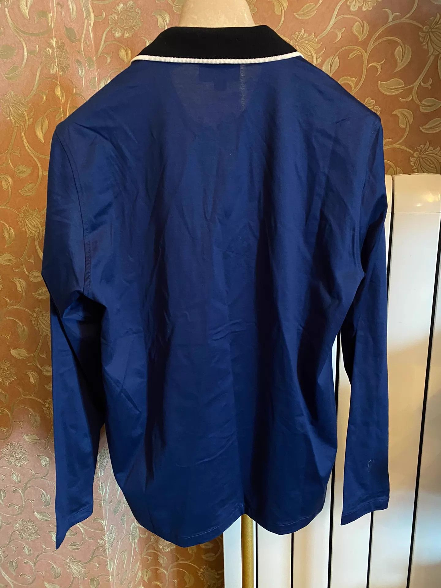 Alfred Dunhill dunhill long sleeve silk-cotton polo new old money Size US S / EU 44-46 / 1 - 3 Thumbnail