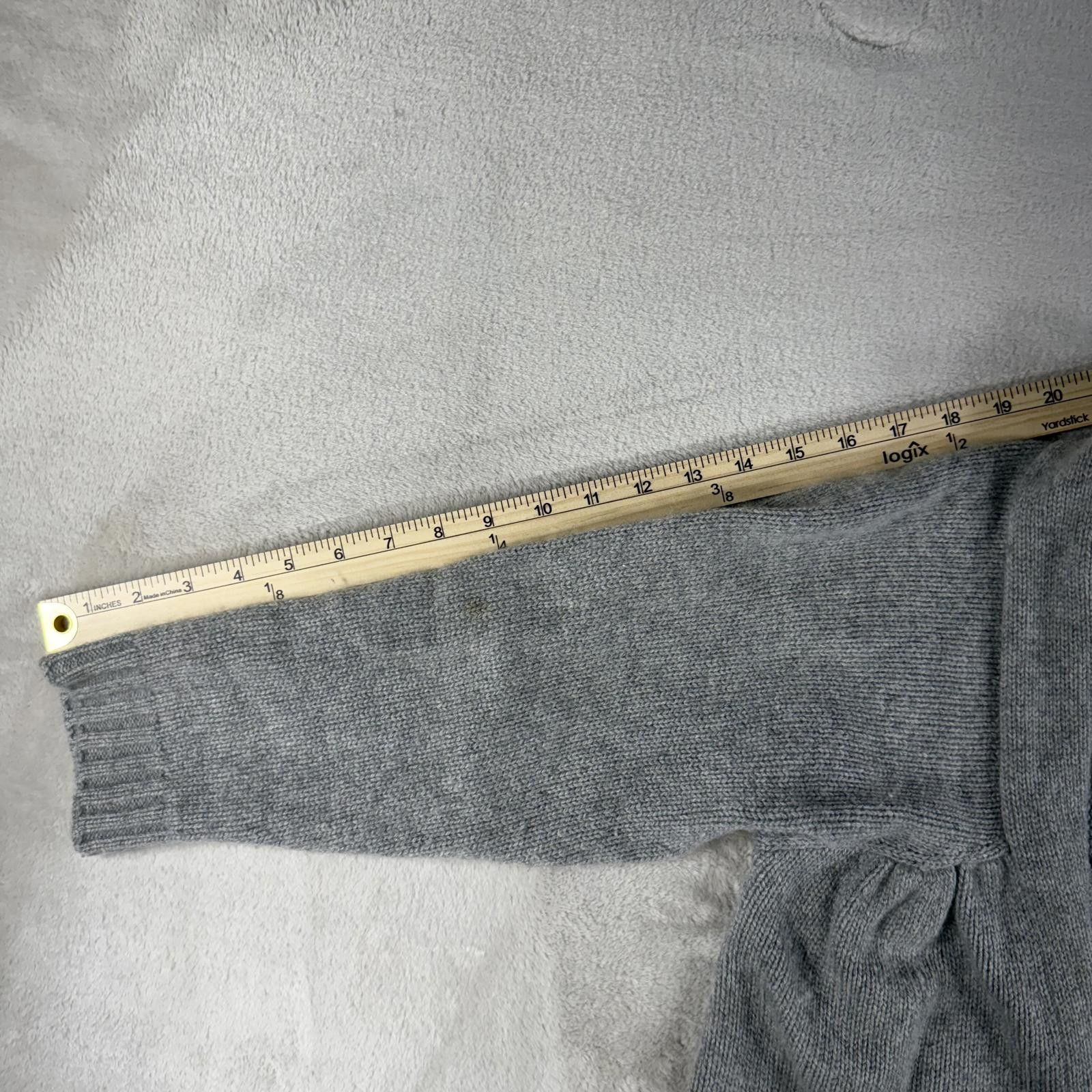 Vince Vince Cardigan Women's L Grey 100% Cashmere Size L / US 10 / IT 46 - 7 Thumbnail