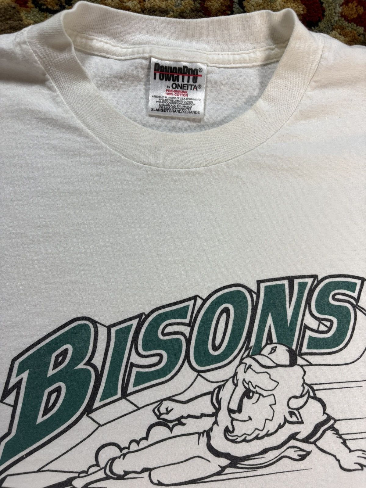 MLB × Vintage 1990’s Buffalo Bisons T-Shirt Size US XL / EU 56 / 4 - 3 Thumbnail
