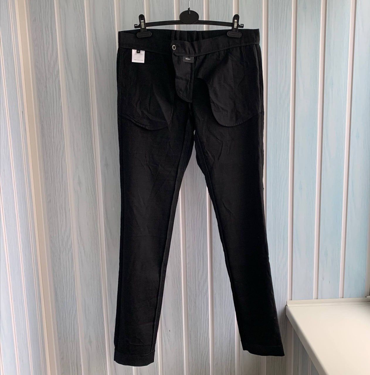 Gucci Vintage Gucci Black Wool Polyamide Knit Men Skinny Trousers Size US 36 / EU 52 - 4 Thumbnail
