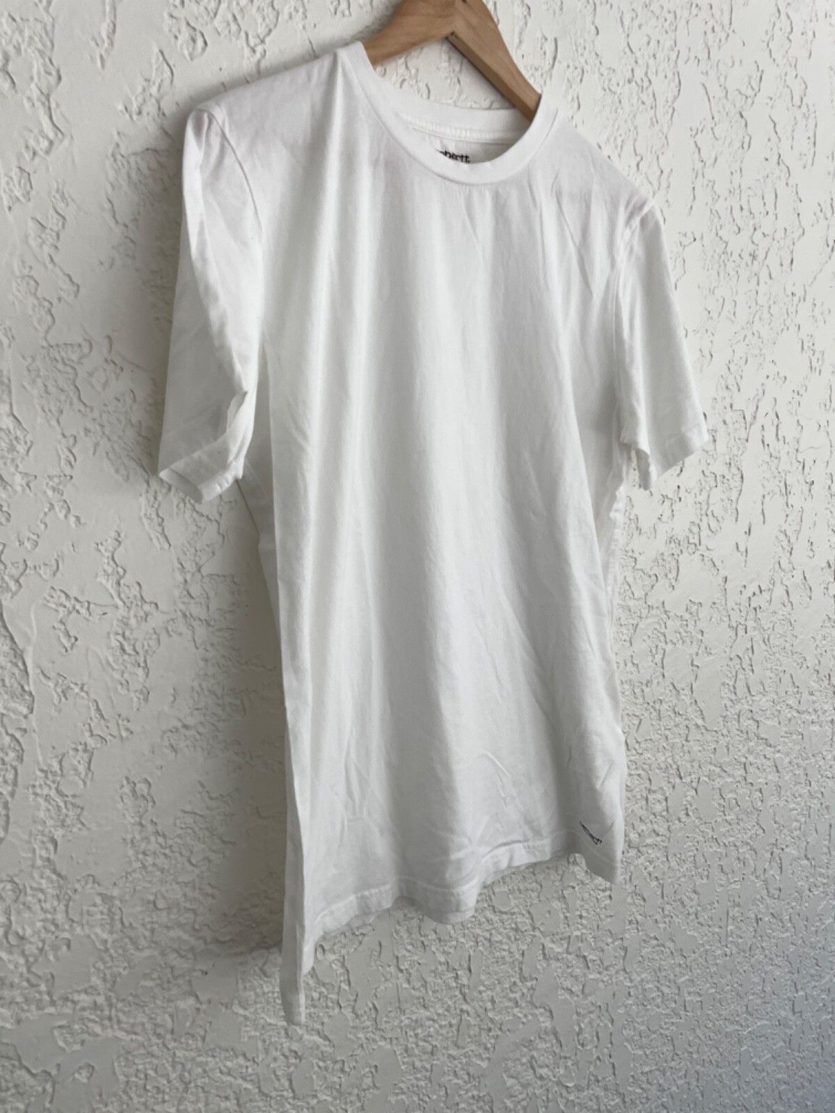 Carhartt Wip 🔥 Carhartt WIP® Standard Cotton Logo Crew Neck T-Shirt Size US XL / EU 56 / 4 - 2 Thumbnail