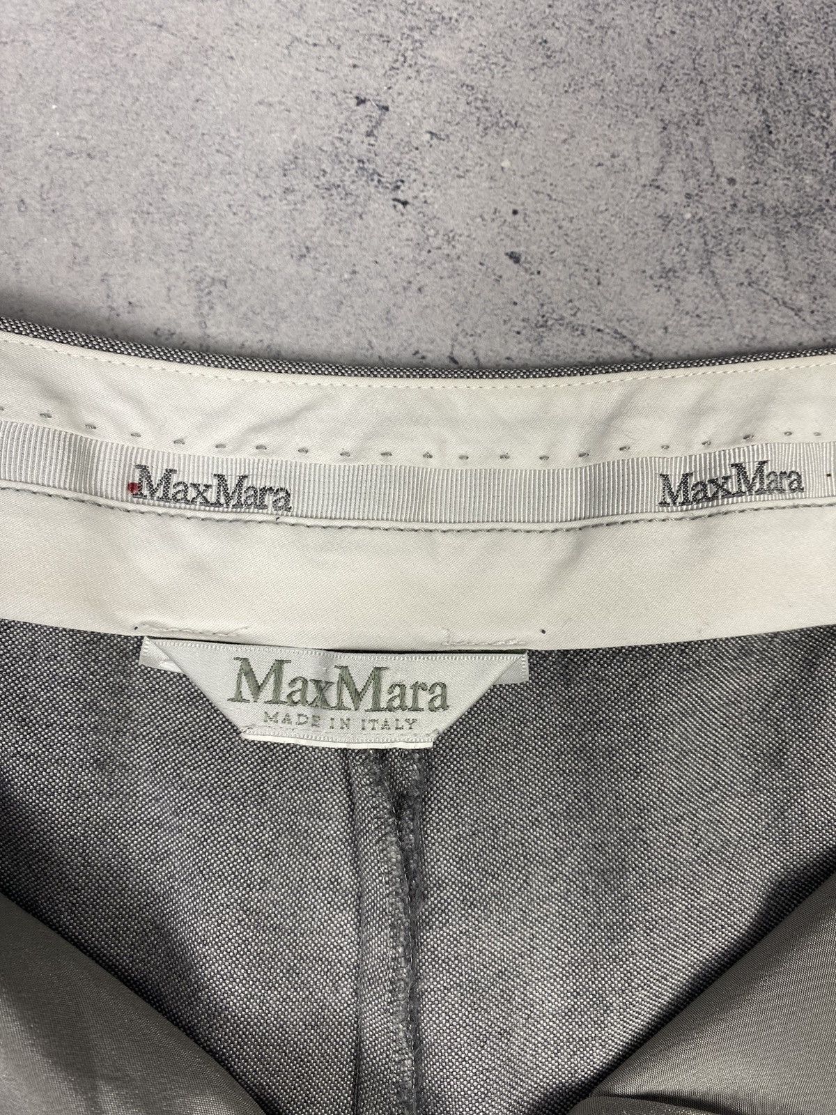 Max Mara Max Mara Italy Designer Wool Casual Pants Size 29" - 8 Thumbnail