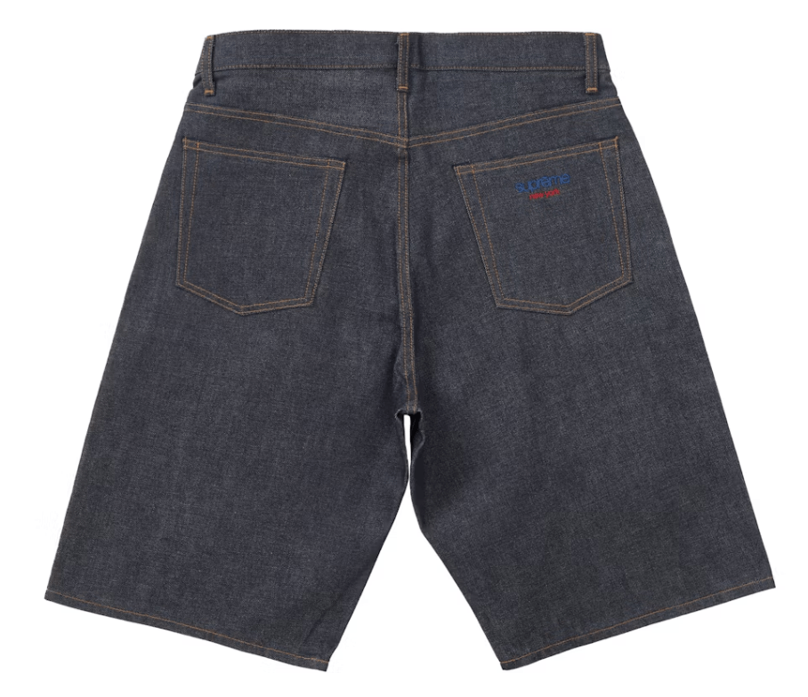 Burberry × Supreme Supreme x Burberry Denim Shorts Washed Blue