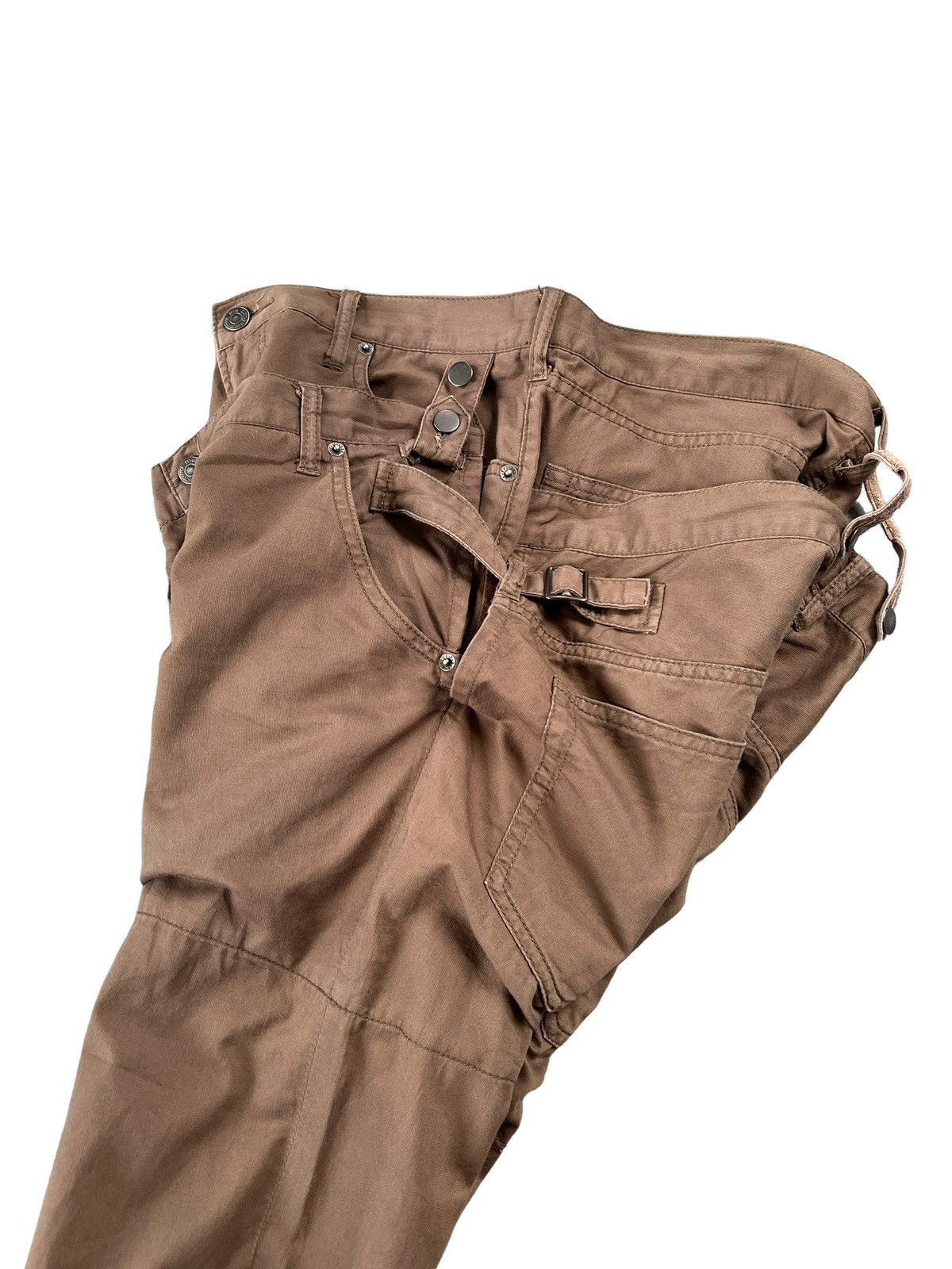PPFM PPFM Floral Lining Double Waist Pants Size US 34 / EU 50 - 14 Thumbnail