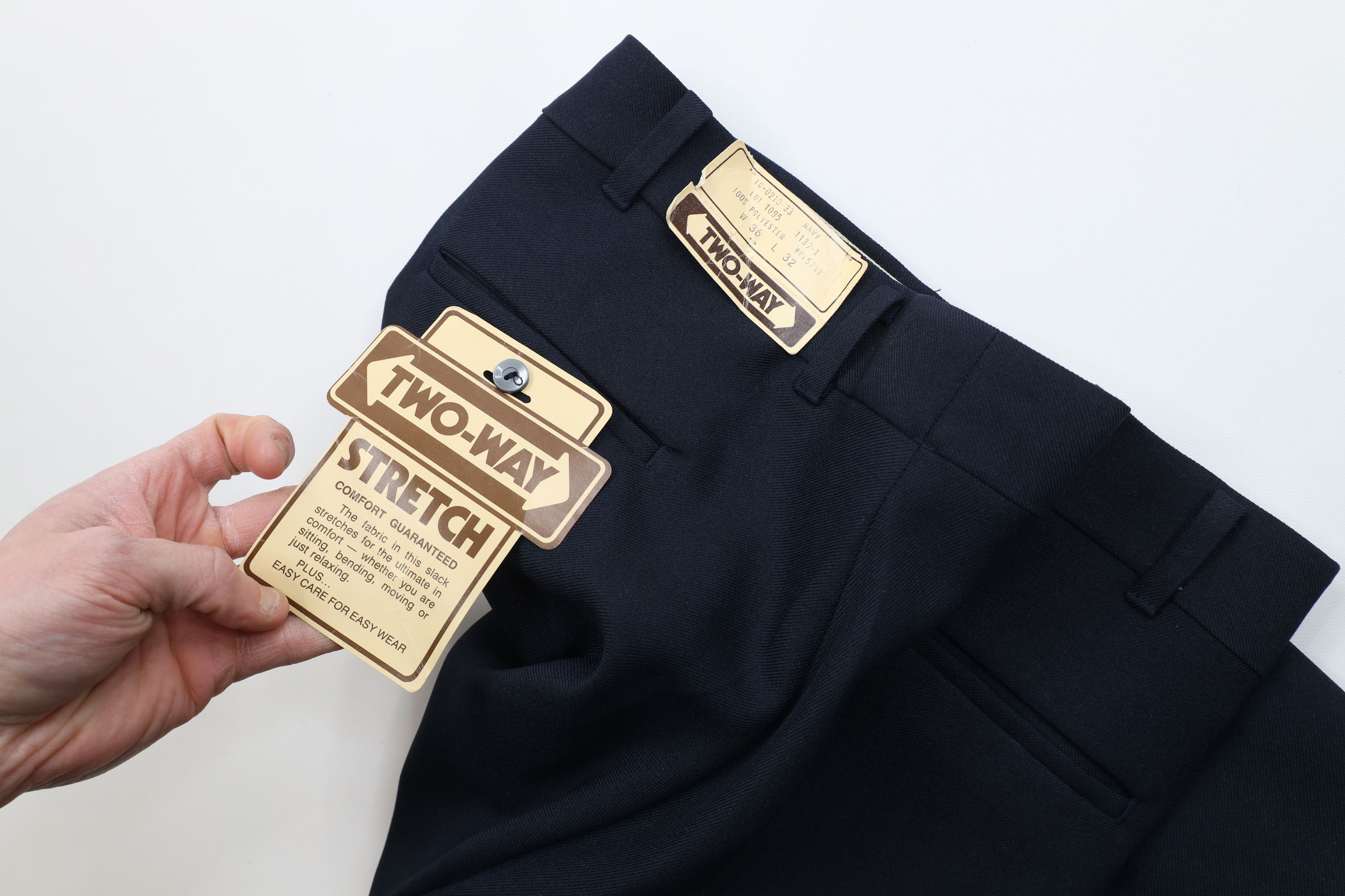 Vintage Deadstock Vintage 70s Streetwear Wide Leg Chino Pants USA Size US 36 / EU 52 - 9 Thumbnail