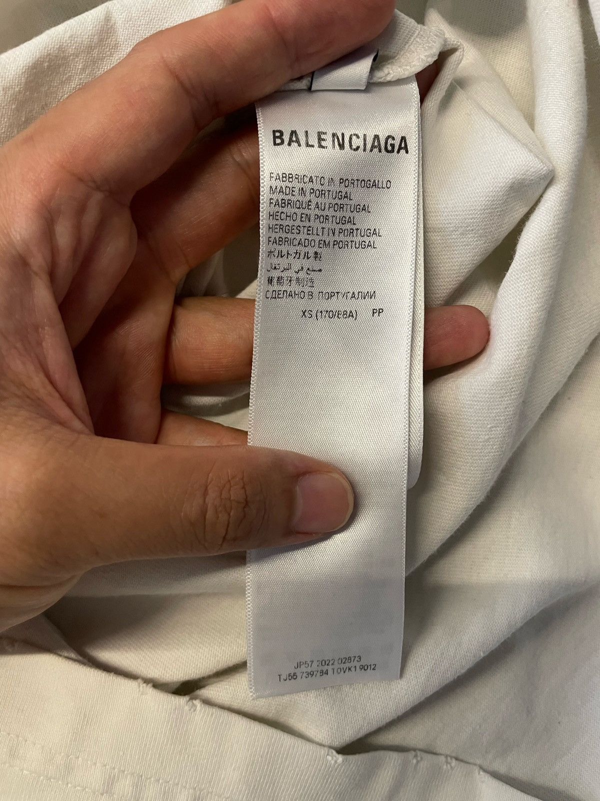 Balenciaga Baleciaga SS23 Scissors Destroy Short-Sleeves Tee Size US XS / EU 42 / 0 - 12 Thumbnail