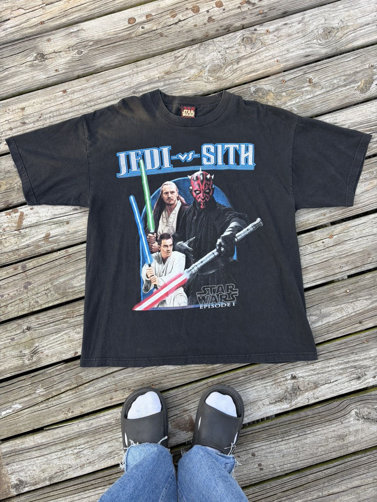 Star Wars 1999 Star Wars Ep. 1 Jedi vs. Sith Size US XL / EU 56 / 4 - 1 Thumbnail