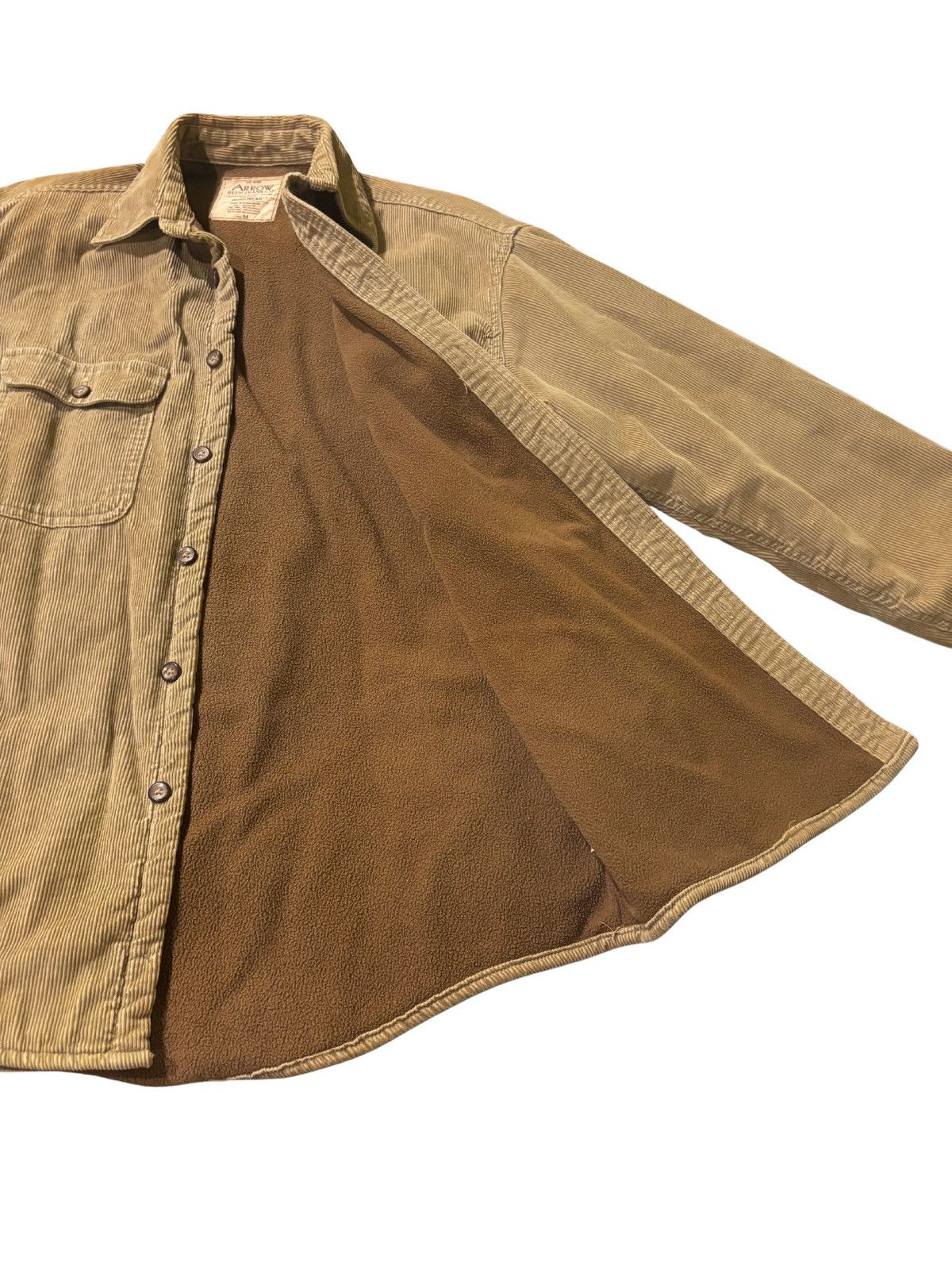 Arrow Men’s tan corduroy Jacket.mj0217 Size US M / EU 48-50 / 2 - 4 Thumbnail
