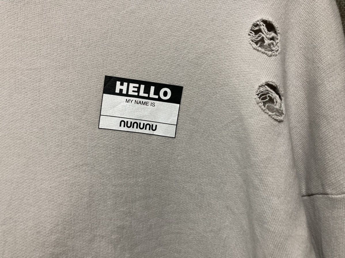 Designer Nununu Sweater Hoodie Long sleeve Size US M / EU 48-50 / 2 - 4 Thumbnail