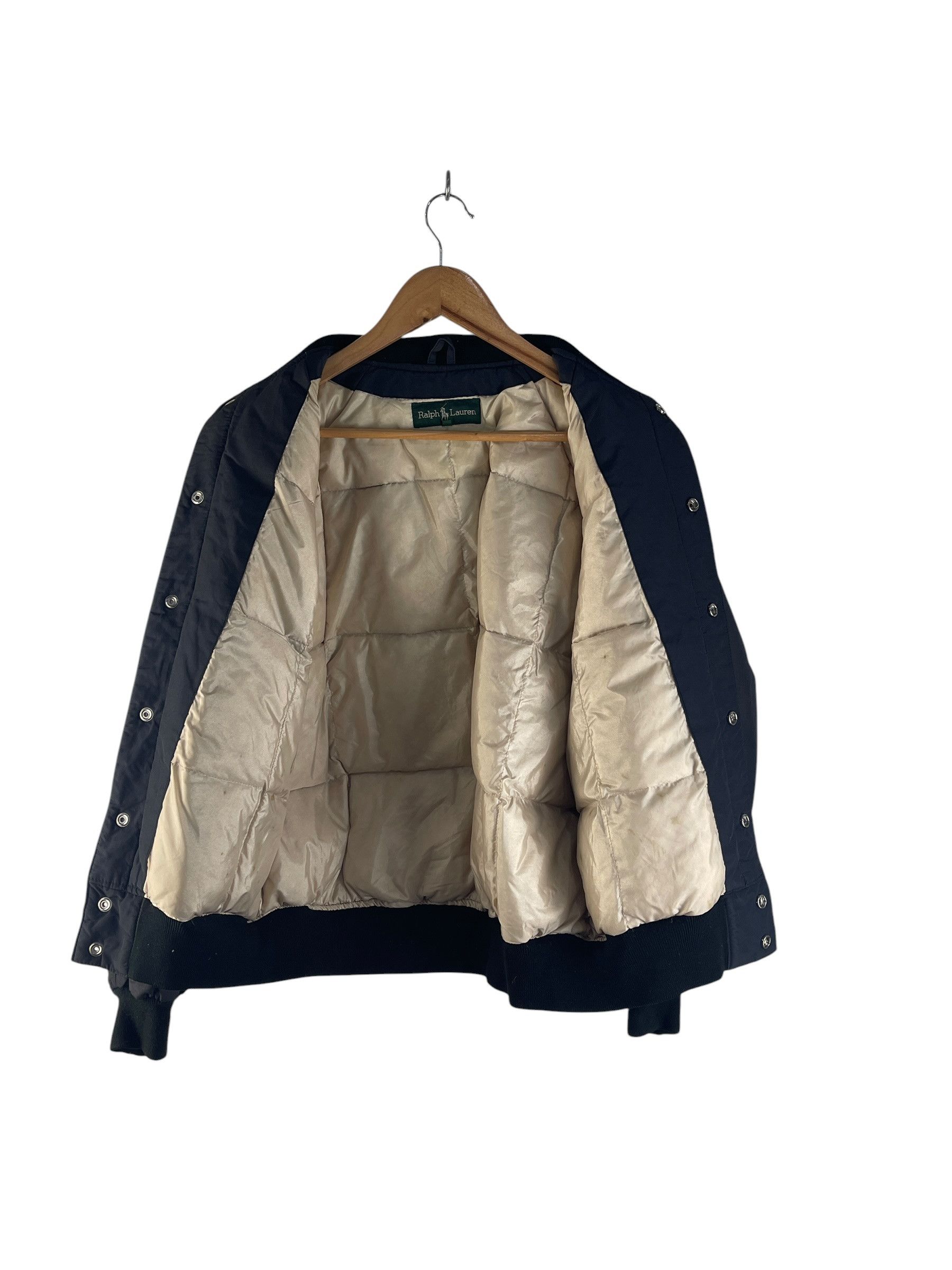 Polo Ralph Lauren Vintage Polo Ralph Lauren Varsity Bomber Quilted Lined Size US L / EU 52-54 / 3 - 4 Thumbnail