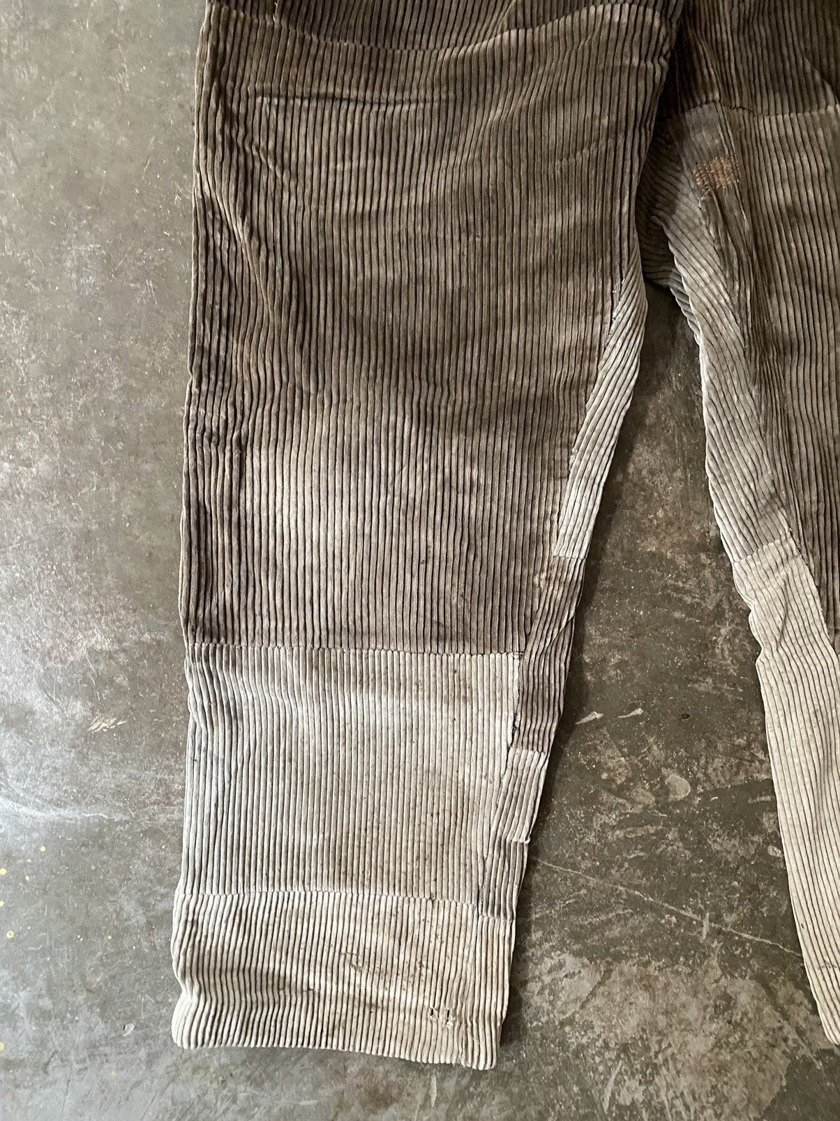 Le Mont Saint Michel Vintage 50s Le Mont St Michel French Corduroy Pants Kapital Size US 34 / EU 50 - 8 Thumbnail