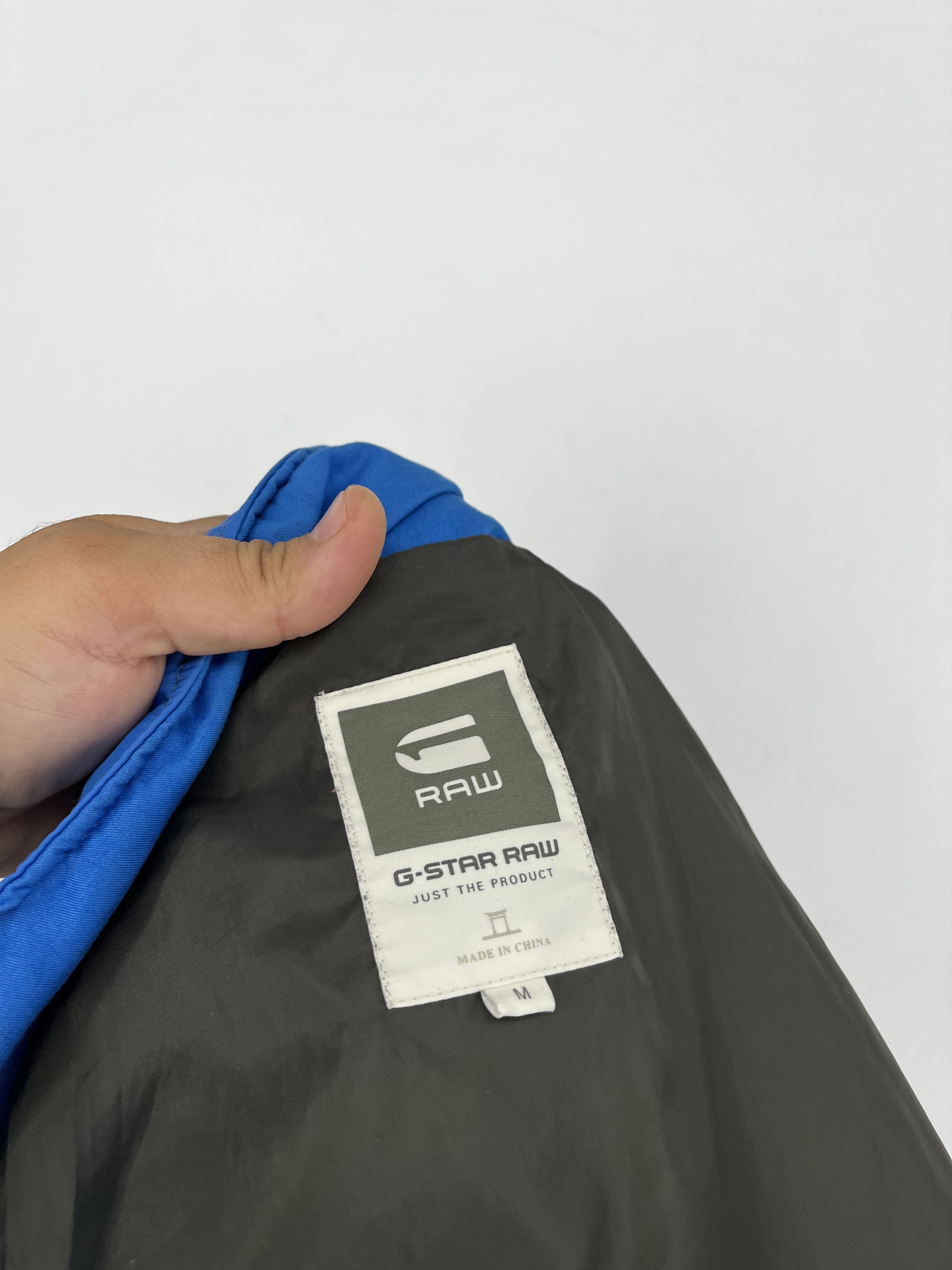 G-Star G-Star RAW Blue Quilted Zip Jacket Men’s Size M Size US M / EU 48-50 / 2 - 12 Thumbnail