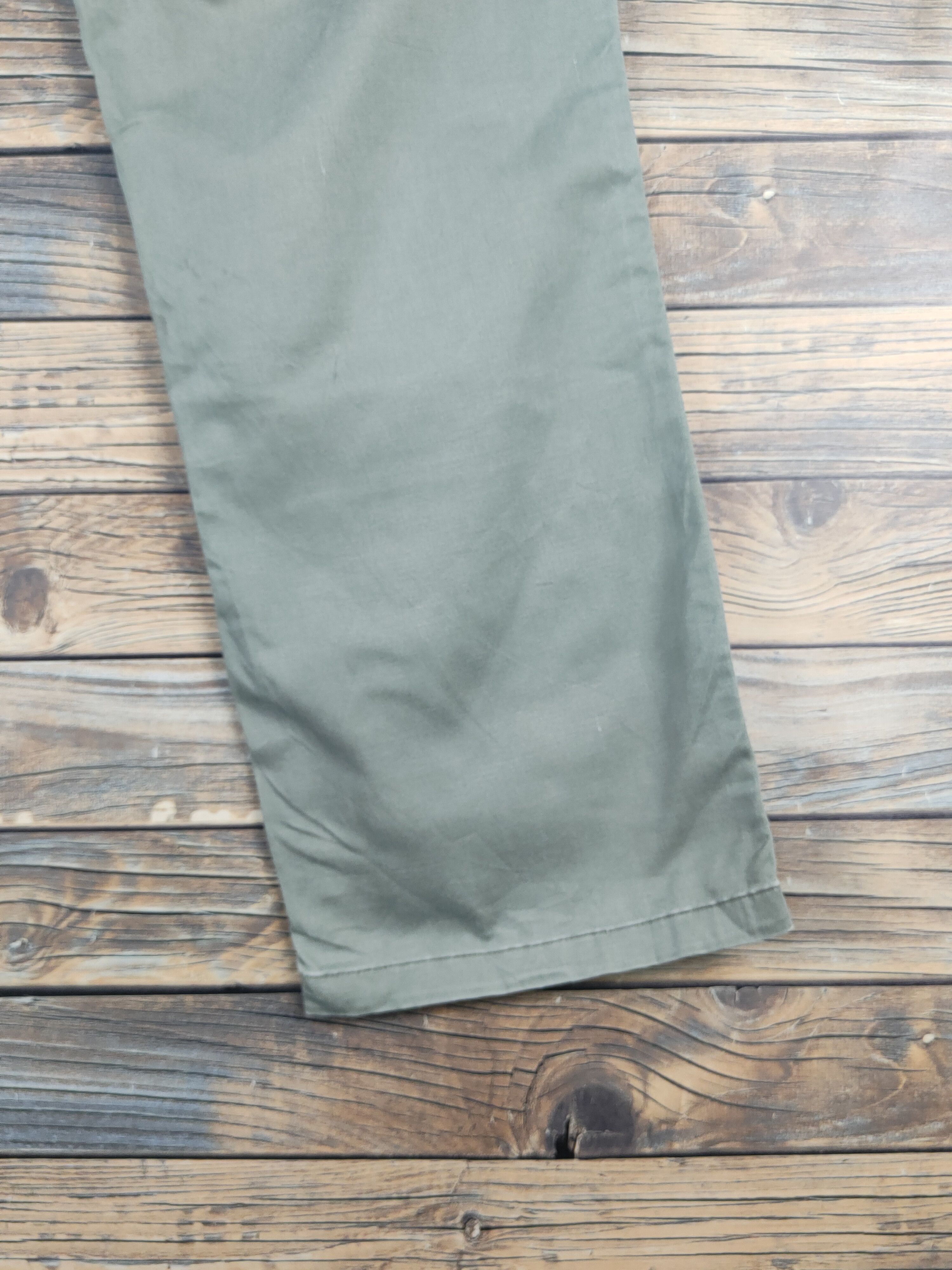 Japanese Brand DL Japanese Brand Green Multipocket Cargo Pants #1573 Size US 35 - 11 Thumbnail