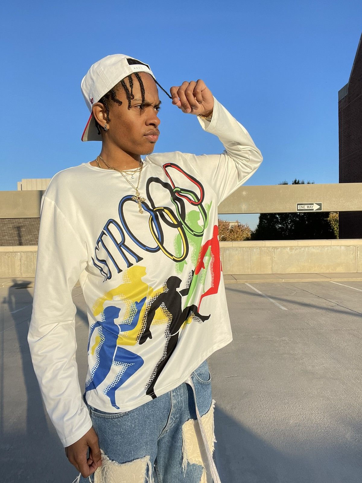 Other AOP Olympics Long Sleeve Jersey *RARE* Size US XL / EU 56 / 4 - 2 Thumbnail