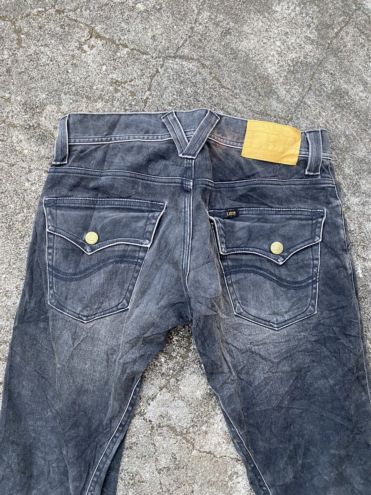 Lee × Vintage Vintage Lee Flare Jeans Size US 32 / EU 48 - 7 Thumbnail