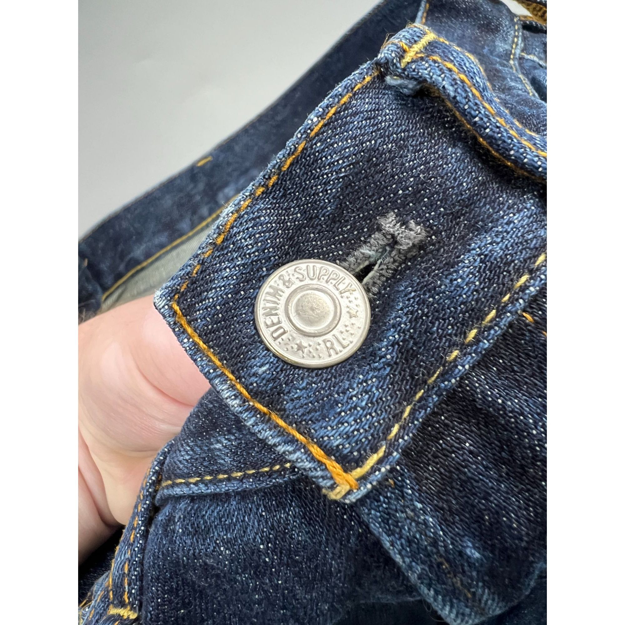 Denim & Supply Ralph Lauren Denim & Supply Ralph Lauren Slim Fit Denim Jeans (Y0932) Size US 32 / EU 48 - 4 Thumbnail