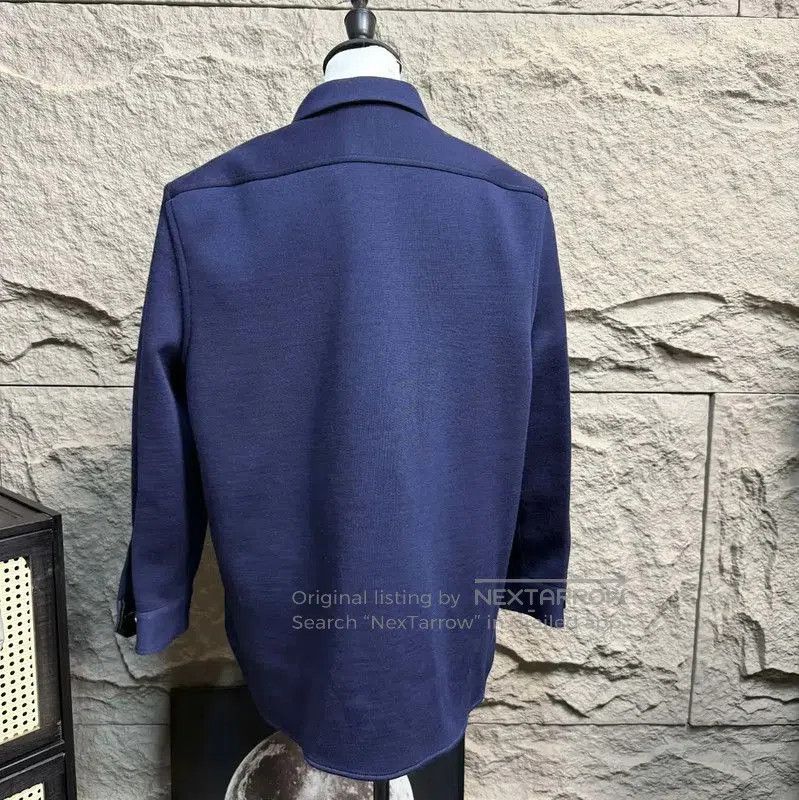 Yves Saint Laurent YSL Blue Wool Jacket for Women . Size L / US 10 / IT 46 - 2 Thumbnail