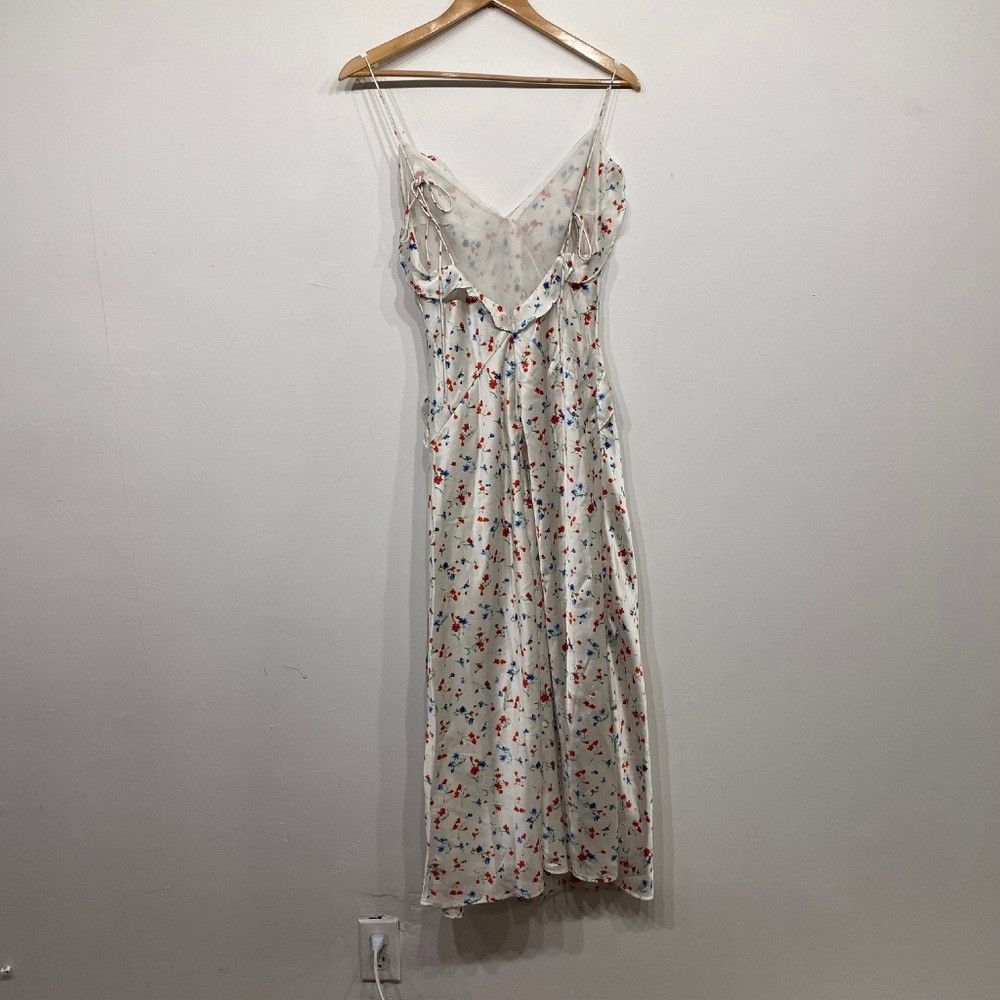 Other Bardot Olea Ivory Ditsy Floral Slip Maxi Dress Small Size S / US 4 / IT 40 - 4 Thumbnail