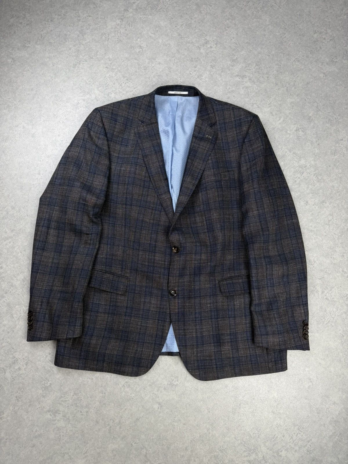 Other Carl Gross Black Line Blazer Loro Piana Wool Silk Linen 46R Size 46R - 1 Thumbnail