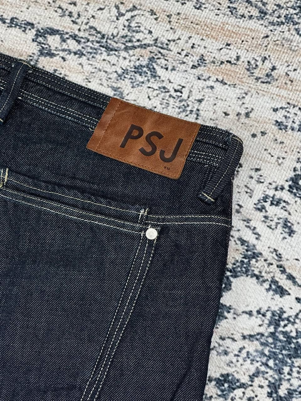 Paul Smith Paul Smith Dark Wash Fading Denim Taper Jeans Size US 38 / EU 54 - 17 Thumbnail