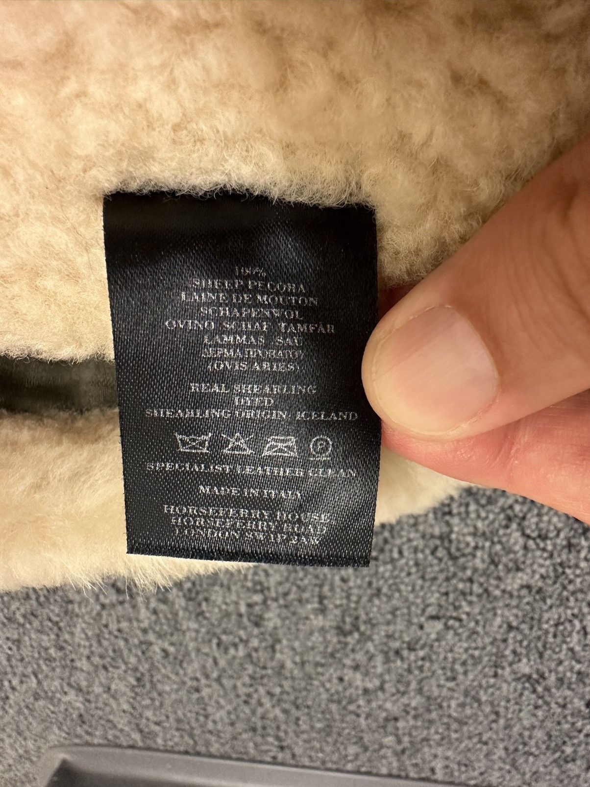 Burberry Prorsum Burberry prorsum FW 2010 double collar shearling jacket Size US L / EU 52-54 / 3 - 14 Thumbnail
