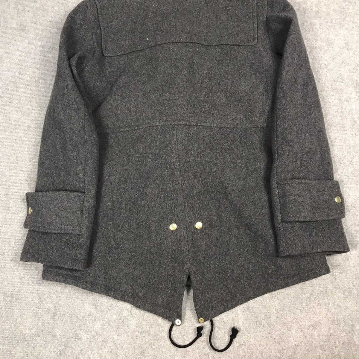Issey Miyake NE-NET BY ISSEY MIYAKE WOOL DUFFEL STYLE DESIGN JACKET Size US M / EU 48-50 / 2 - 8 Thumbnail