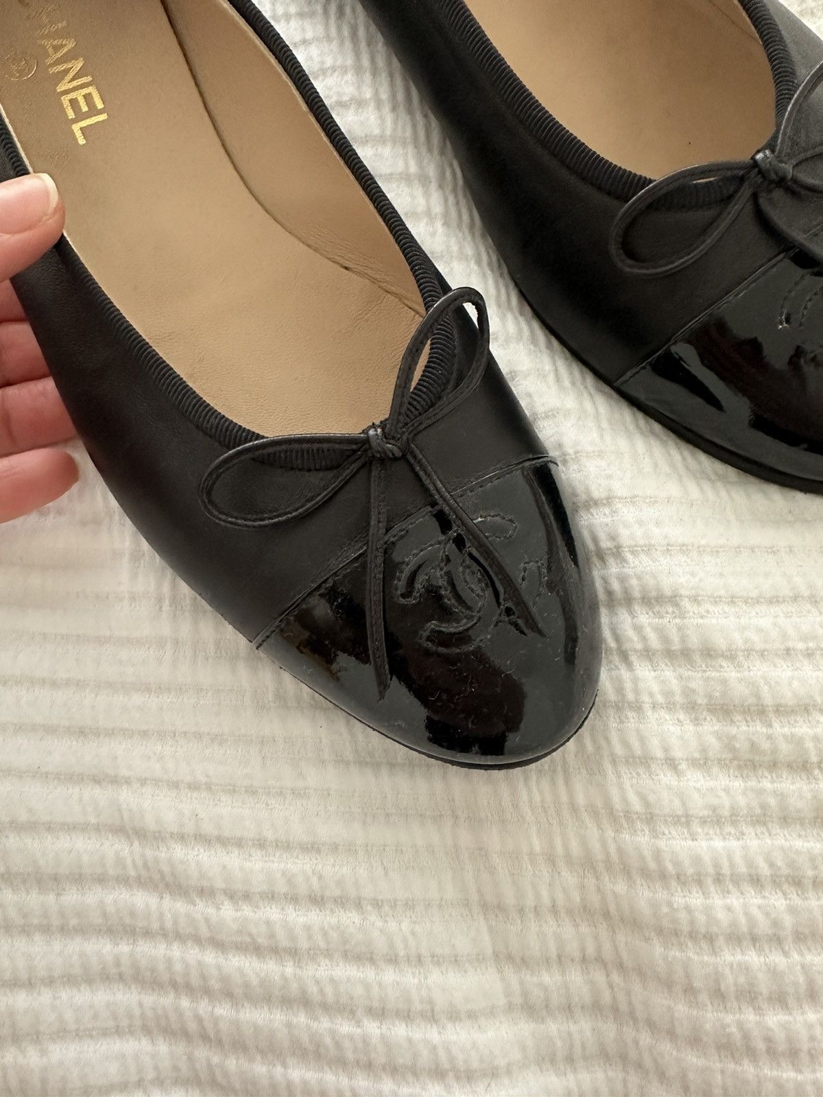 Chanel Chanel Ballet Flats Size US 10 / IT 40 - 3 Thumbnail