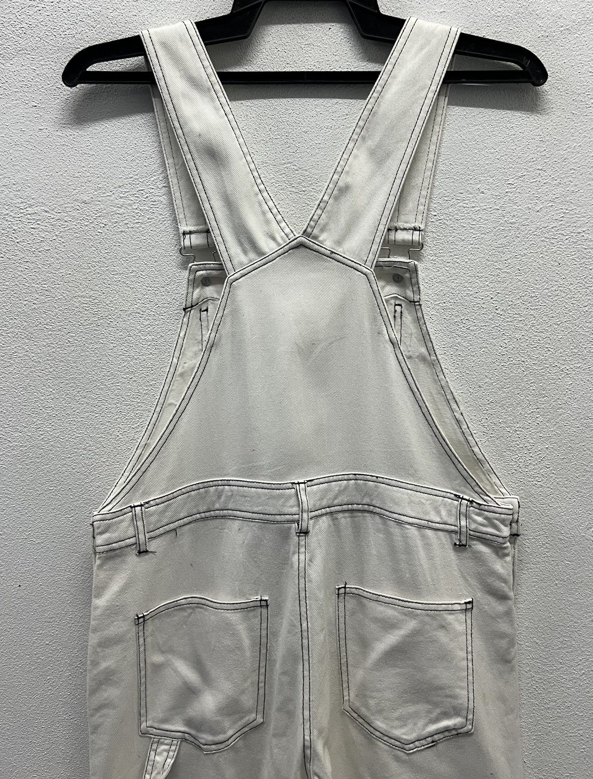 Other VINTAGE 1095 WHITE OVERALLS Size US 34 / EU 50 - 4 Thumbnail