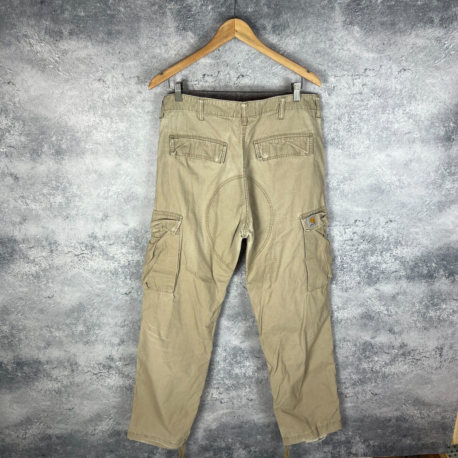 Carhartt Carhartt Cargo Pants Men's Size 34 Beige ` Size US 34 / EU 50 - 1 Thumbnail