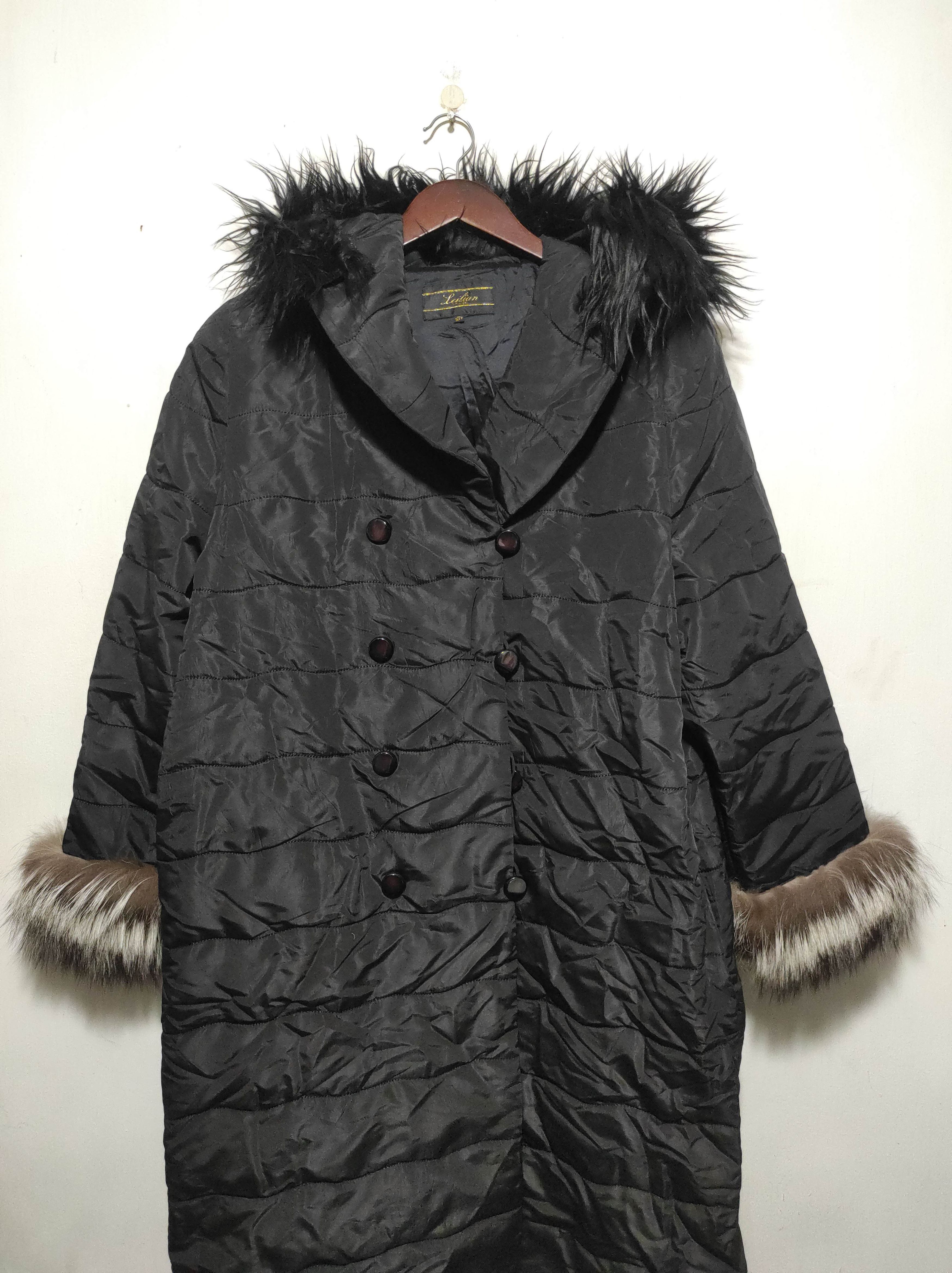 Japanese Brand Leilian made in Japan Down Puffer Hoodie Jacket Size L / US 10 / IT 46 - 16 Thumbnail