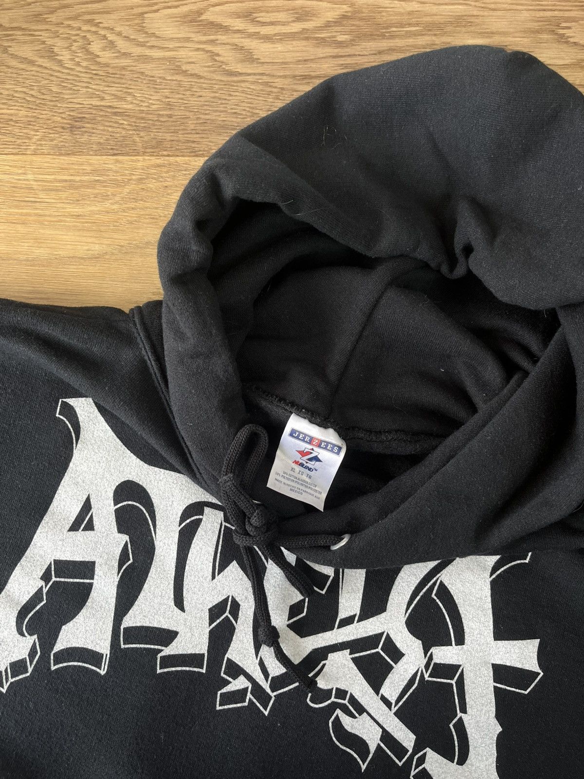 Band Tees × Jerzees × Vintage Atheist - Piece of Time Death Metal USA band vintage hoodie Size US XL / EU 56 / 4 - 7 Thumbnail