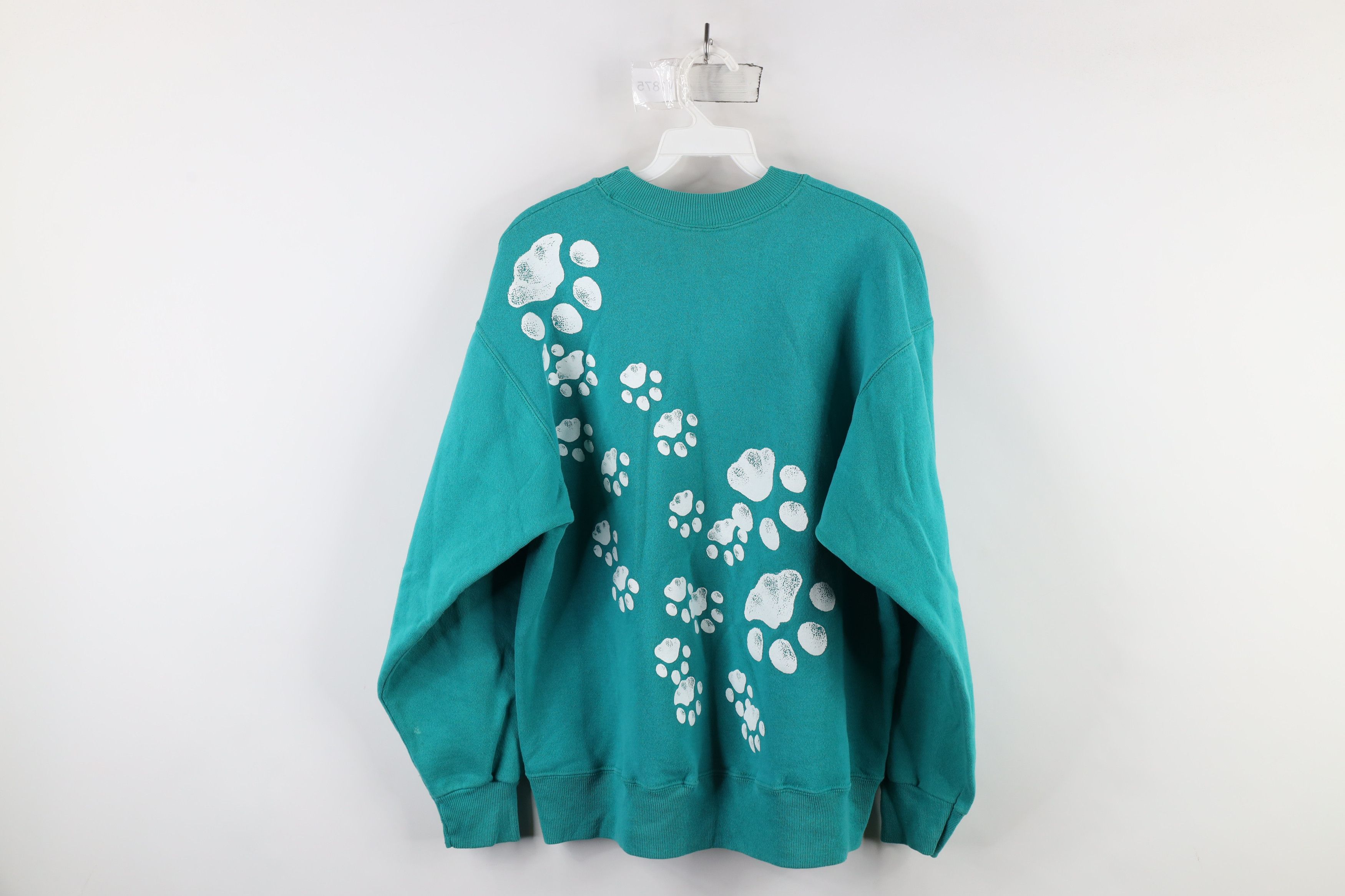 Vintage Vintage 90s Streetwear Mountain Lion with Cubs Sweatshirt Size L / US 10 / IT 46 - 11 Thumbnail