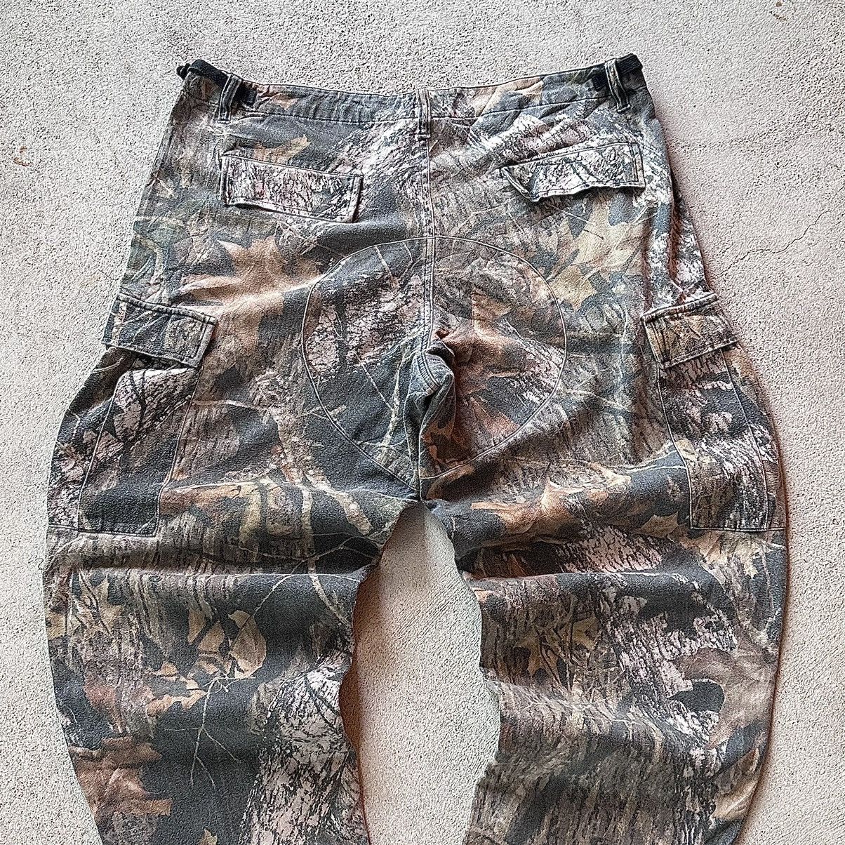 Carhartt × Realtree (40-34 adj.x30) Crazy Vintage Realtree Camo Cargo Pants Size US 34 / EU 50 - 5 Thumbnail