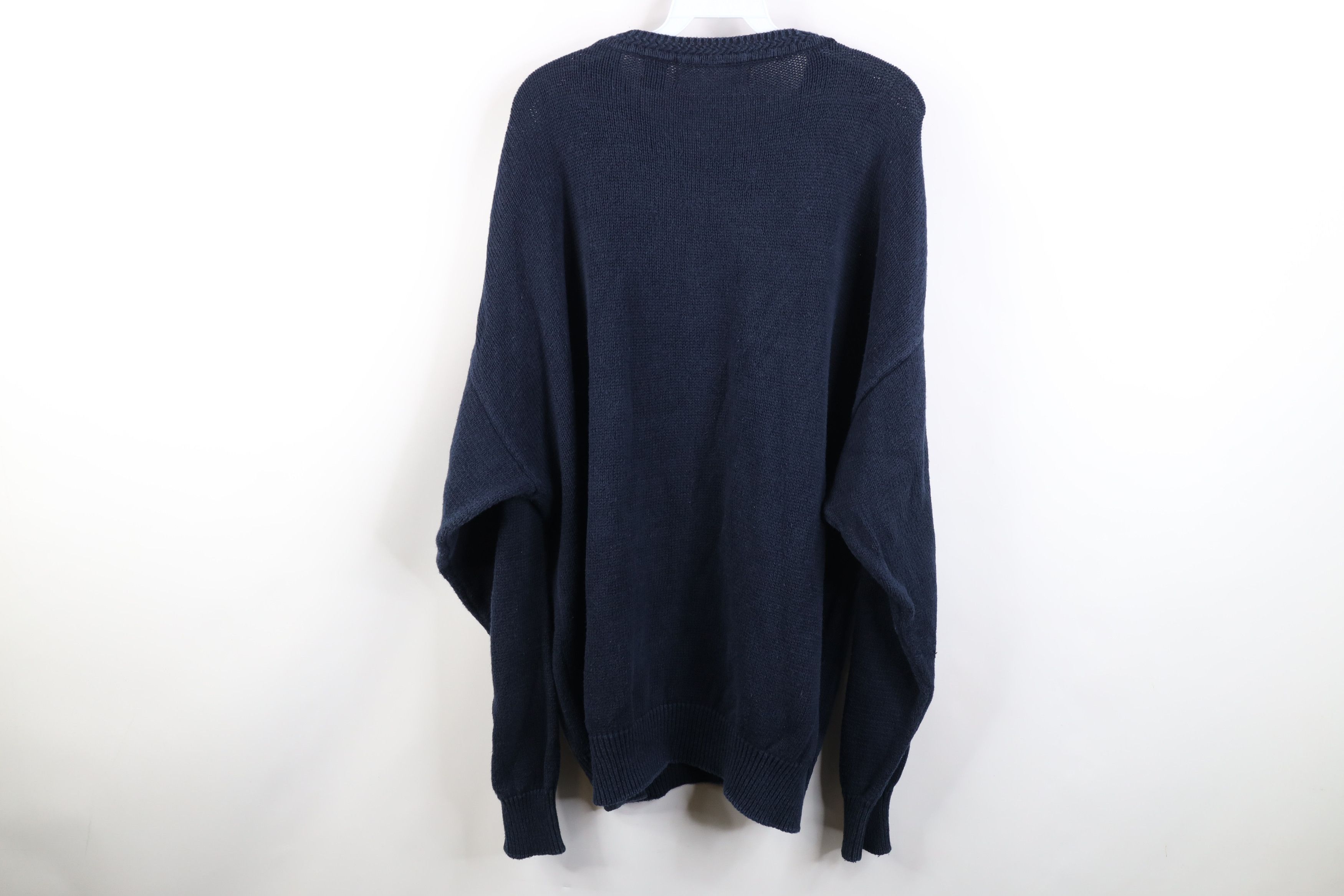 Vintage Vintage 90s Streetwear Chunky Ribbed Cable Knit Sweater Size US XL / EU 56 / 4 - 8 Thumbnail