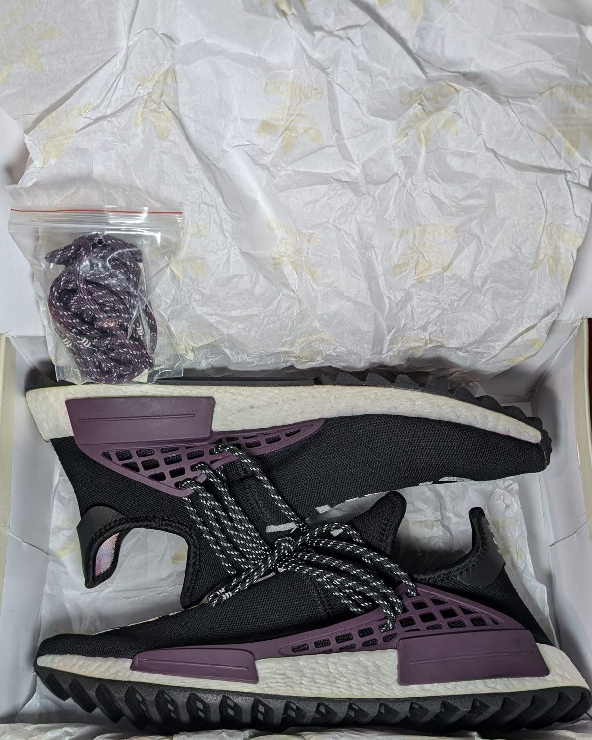 Adidas × Pharrell Size 14 - adidas Pharrell x NMD Human Race Trail Equality Size US 14 / EU 47 - 8 Thumbnail
