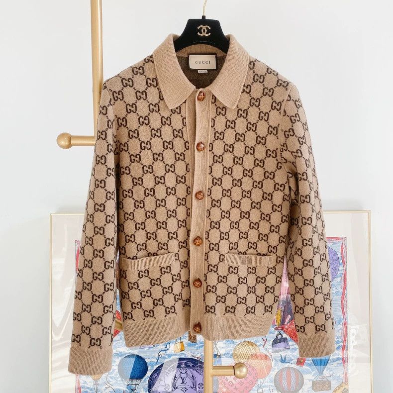 Gucci Gucci Double G knitted cardigan jacket 2504-Nextarrow Size XS / US 0-2 / IT 36-38 - 1 Thumbnail