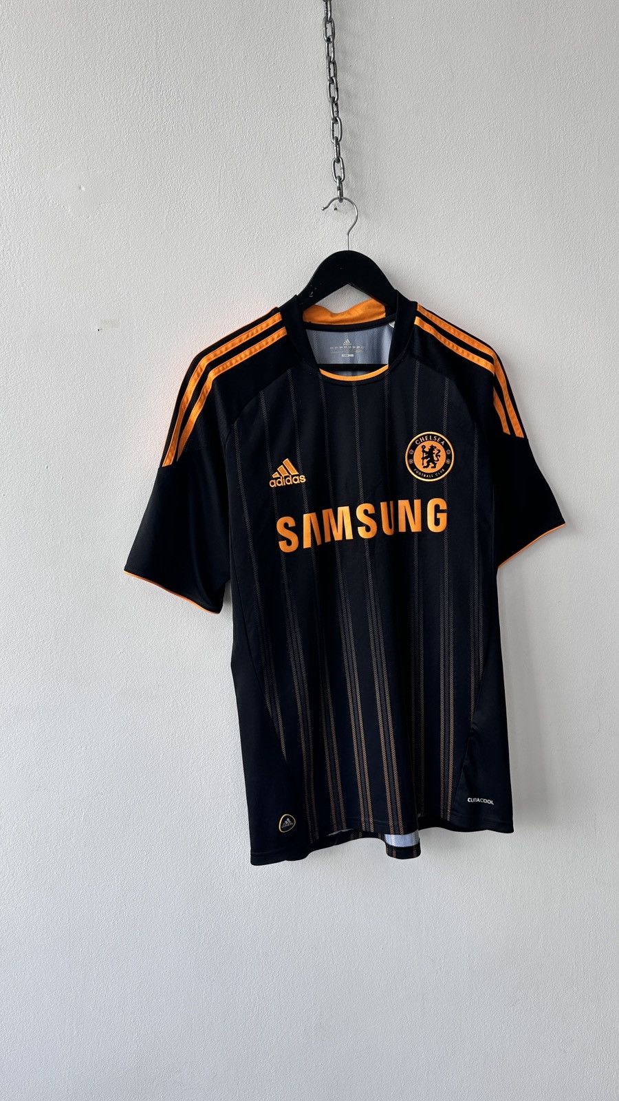 Adidas Chelsea FC 2010-11 Away Football Shirt Jersey Adidas Size M Size US M / EU 48-50 / 2 - 2 Thumbnail