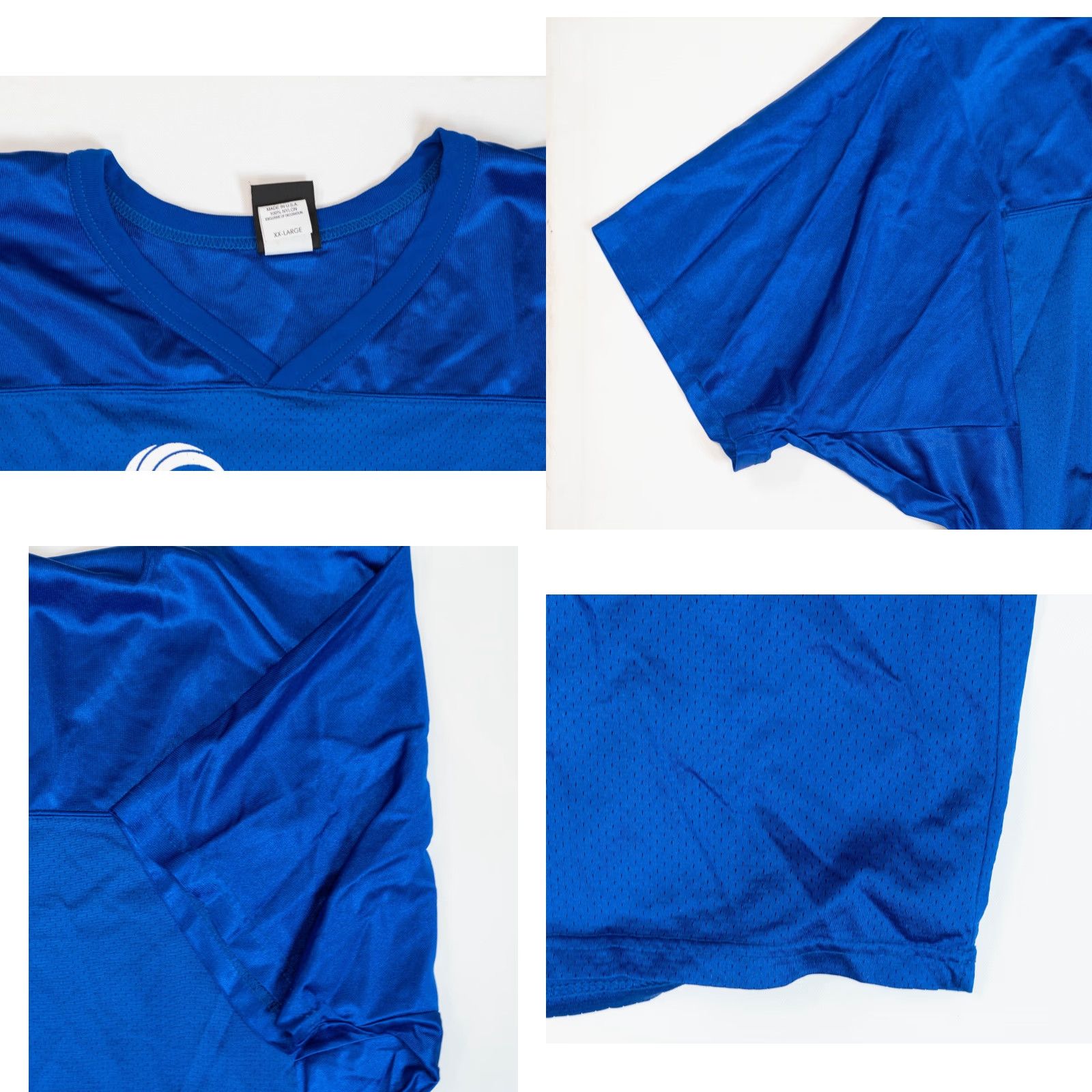 Wilson VINTAGE Wilson IBM Computer Football Jersey Men 2XL Blue Promo Made USA T-Shirt Football USA 90s Men Size US XXL / EU 58 / 5 - 9 Thumbnail