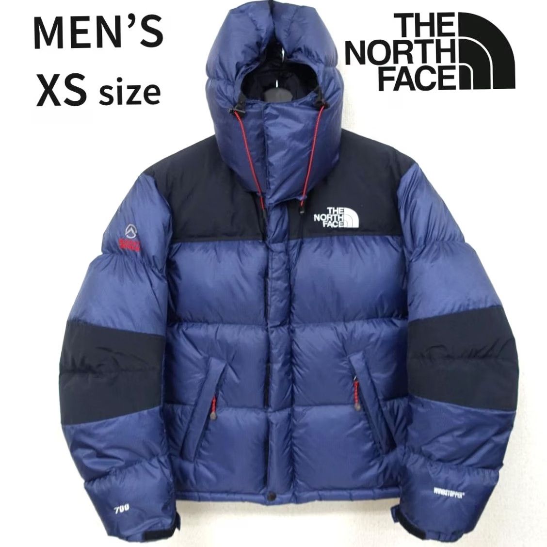 The North Face VINTAGE The North Face Summit Series Down Jacket Navy Blue Nylon XS Men Mid-Length Zip Logo Casual Hiking Winter Fall 700 Down Size US XS / EU 42 / 0 - 2 Thumbnail