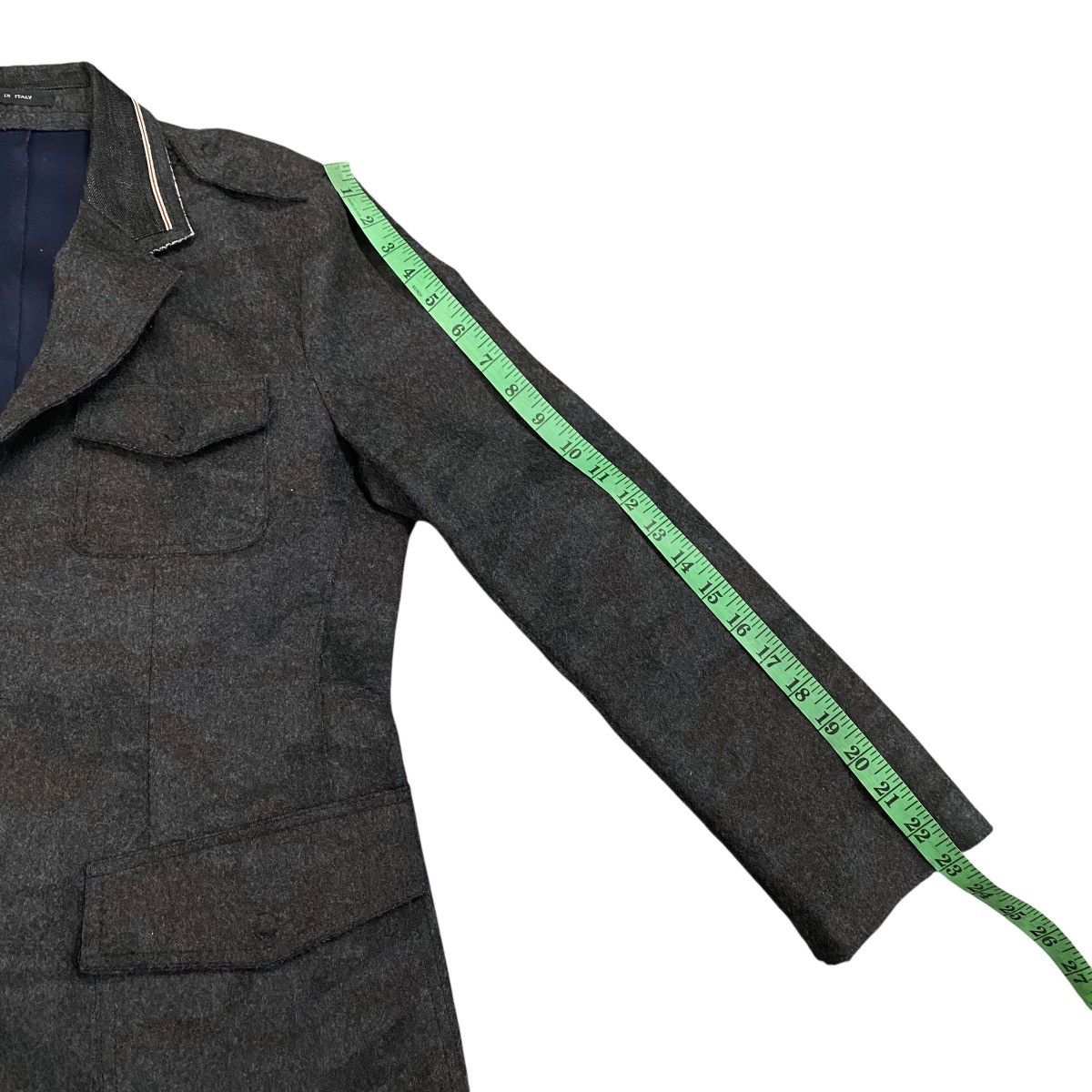 Emporio Armani Emporio Armani Camouflage Wool Blazer Jacket 46 Size EU Size 46R - 17 Thumbnail