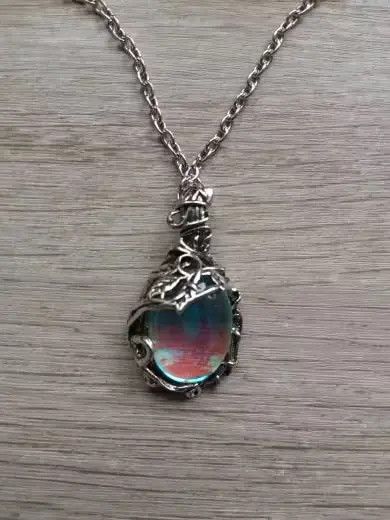 Other Teardrop Vintage Boho Pendant Artificial Gems Size ONE SIZE - 1 Thumbnail